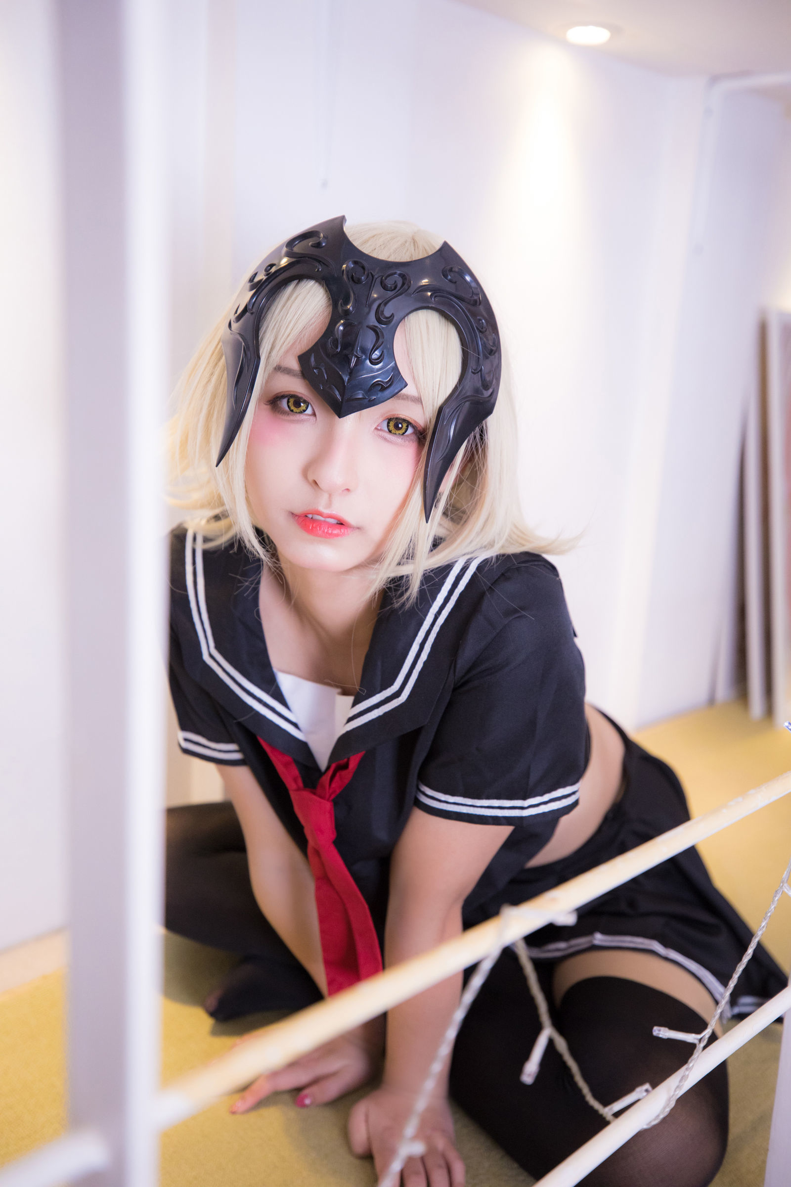 [萝莉COS] 神楽板真冬 放课后