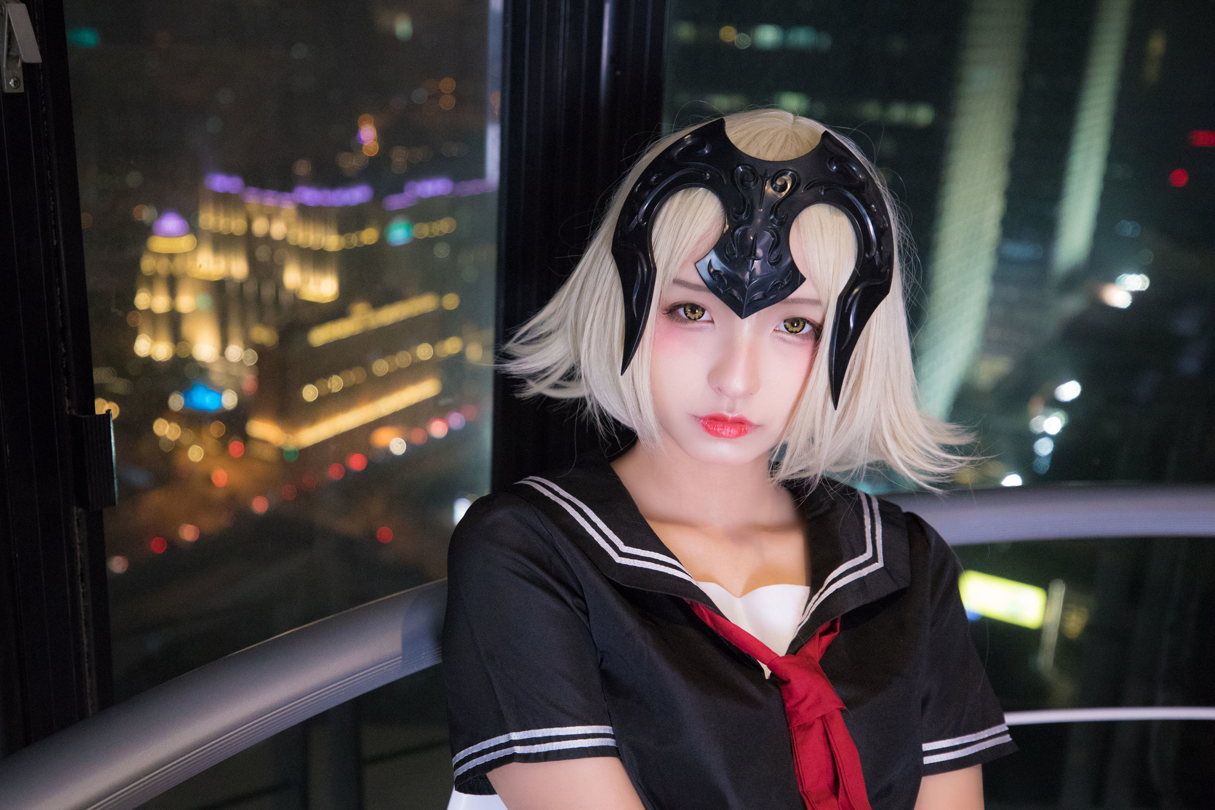 [萝莉COS] 神楽板真冬 放课后