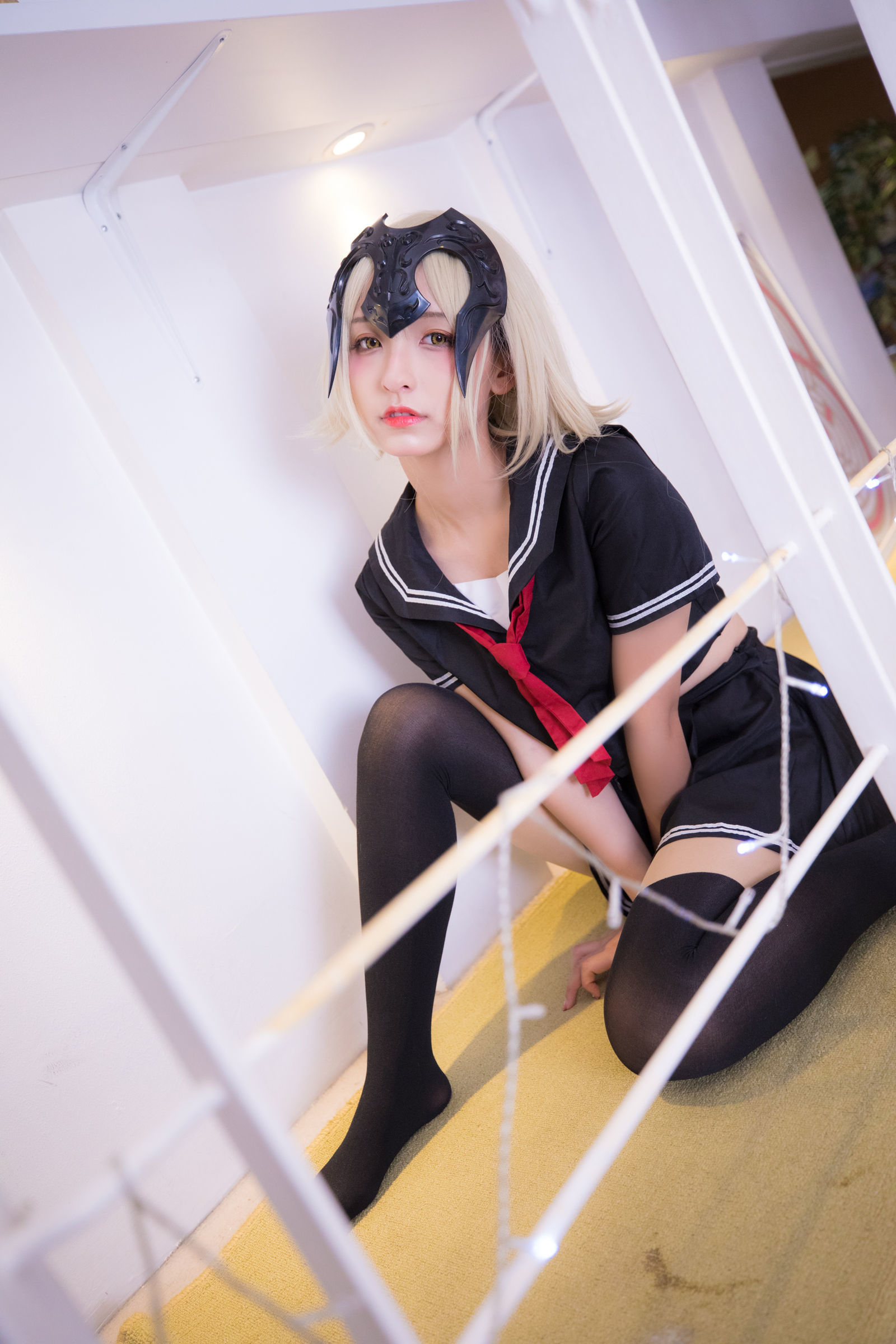[萝莉COS] 神楽板真冬 放课后