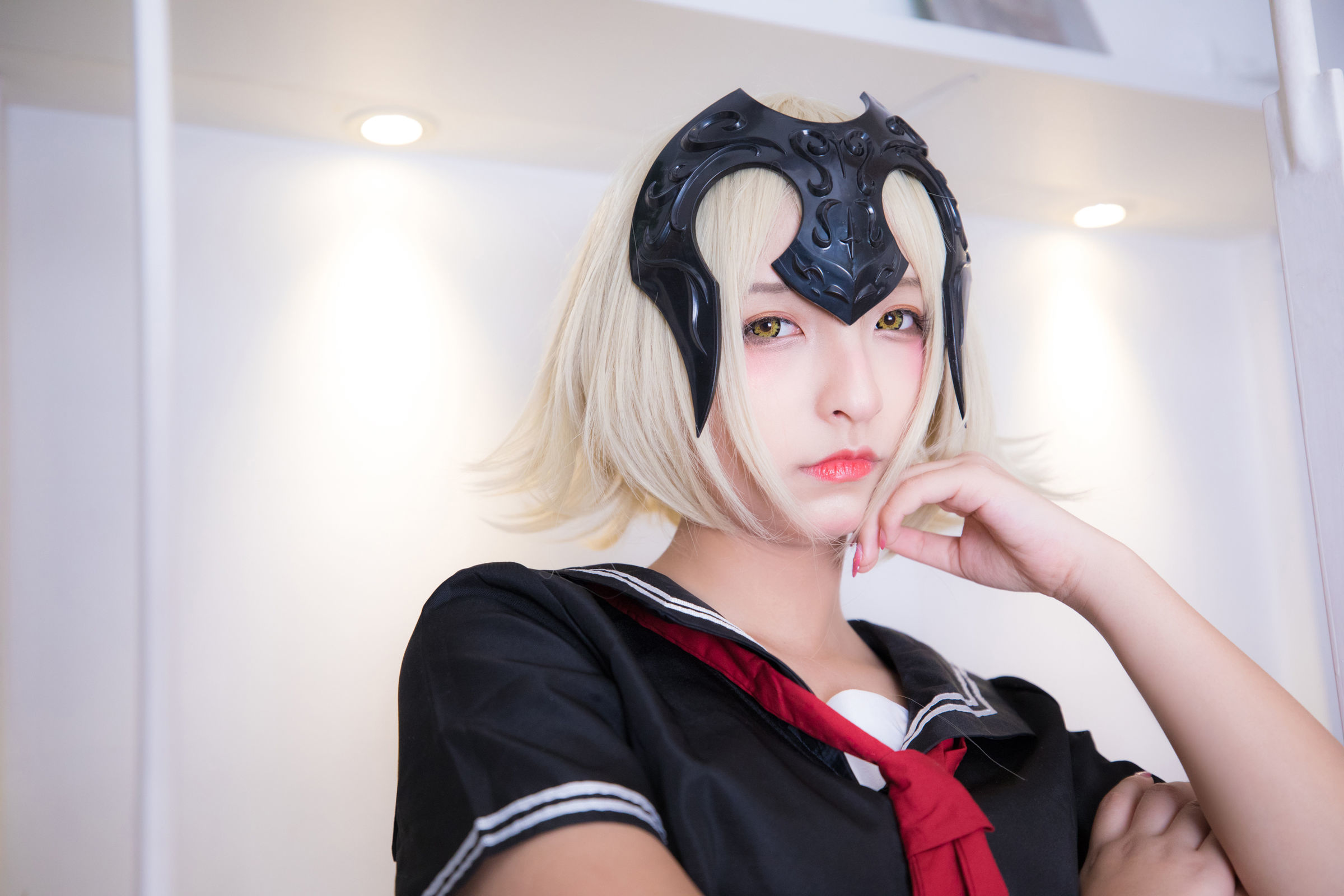 [萝莉COS] 神楽板真冬 放课后
