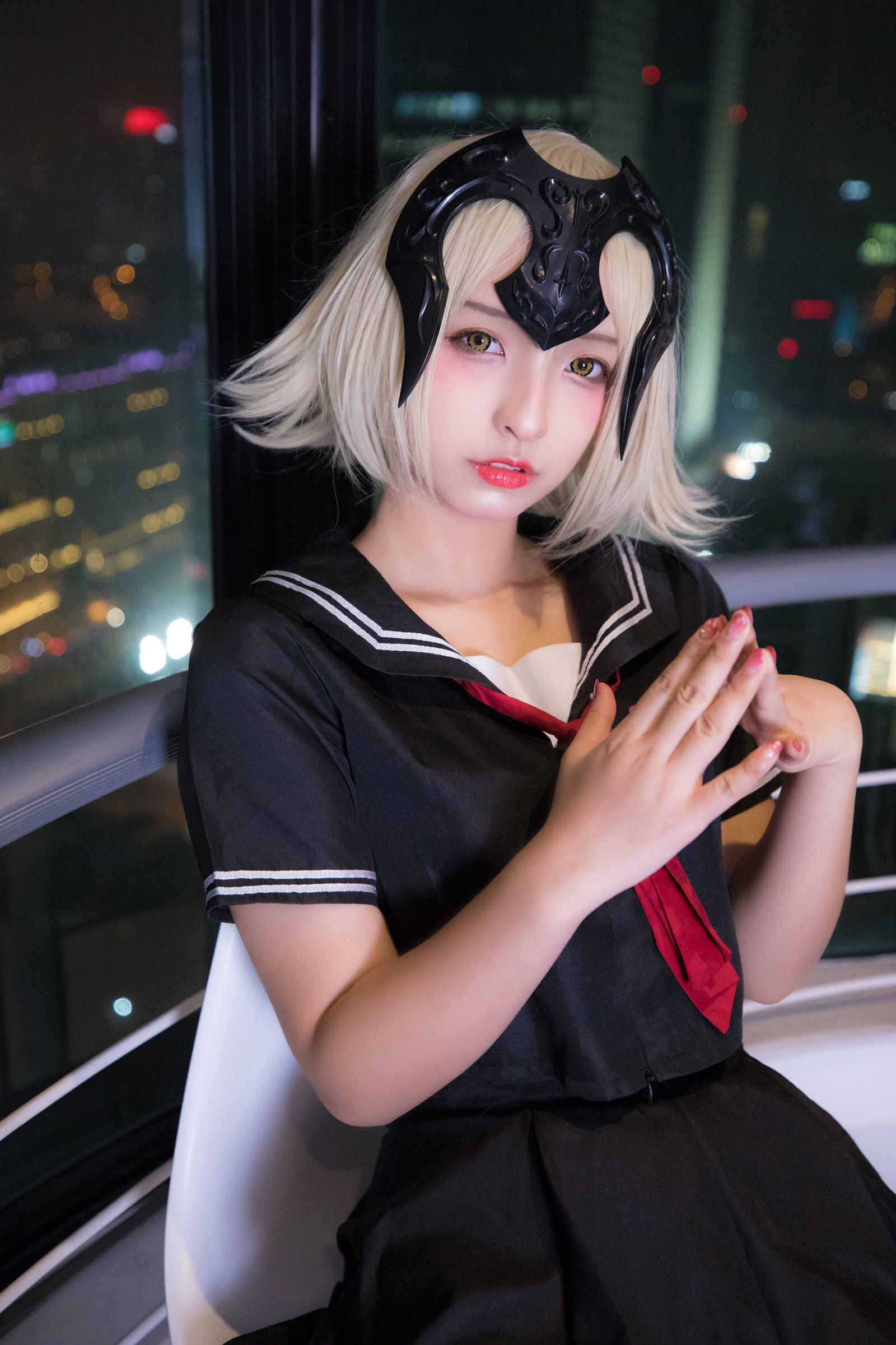 [萝莉COS] 神楽板真冬 放课后