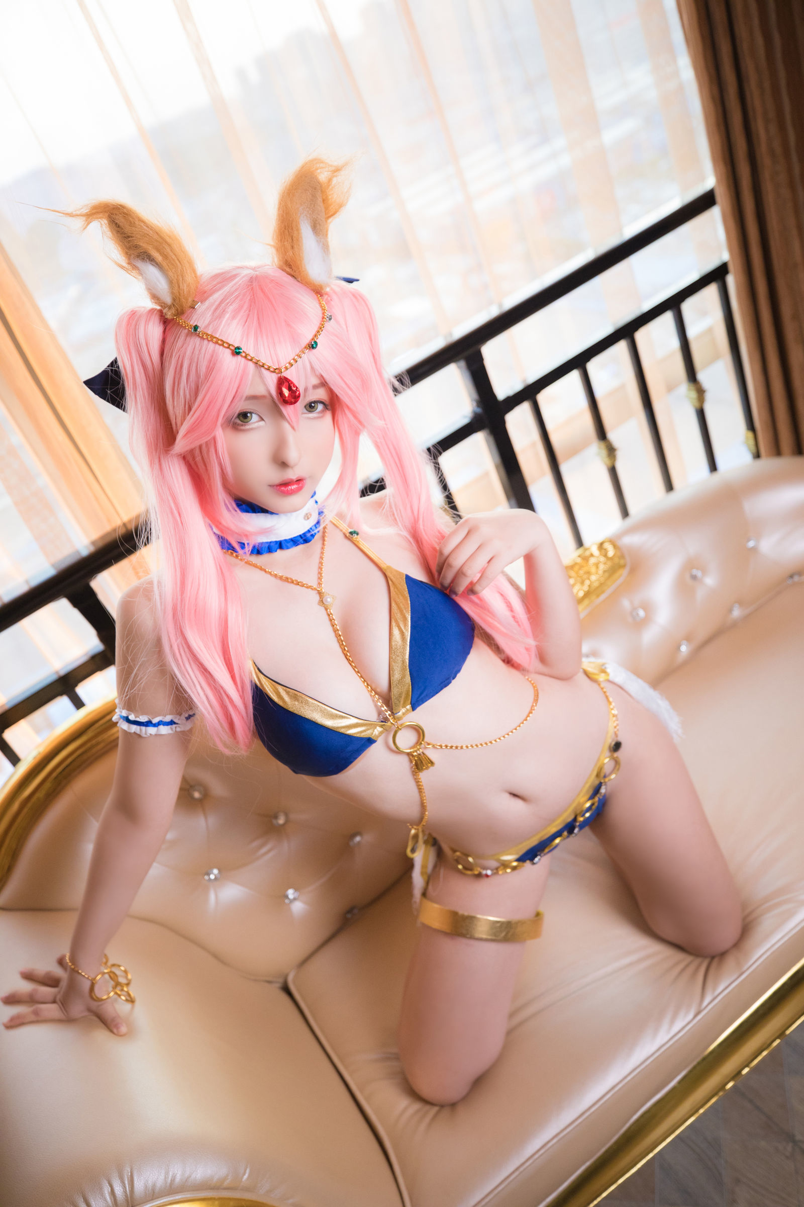 [萝莉COS] 神楽板真冬 玉藻前舞娘《Mysterious Love》