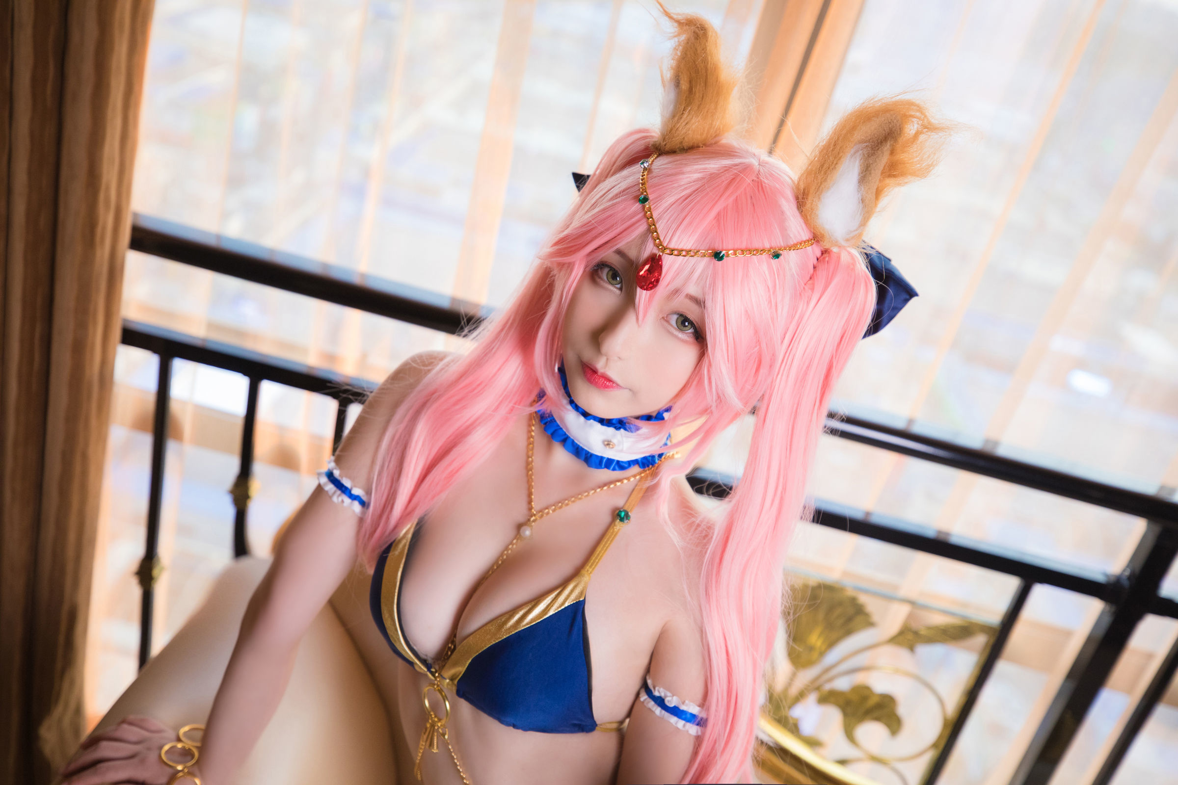 [萝莉COS] 神楽板真冬 玉藻前舞娘《Mysterious Love》