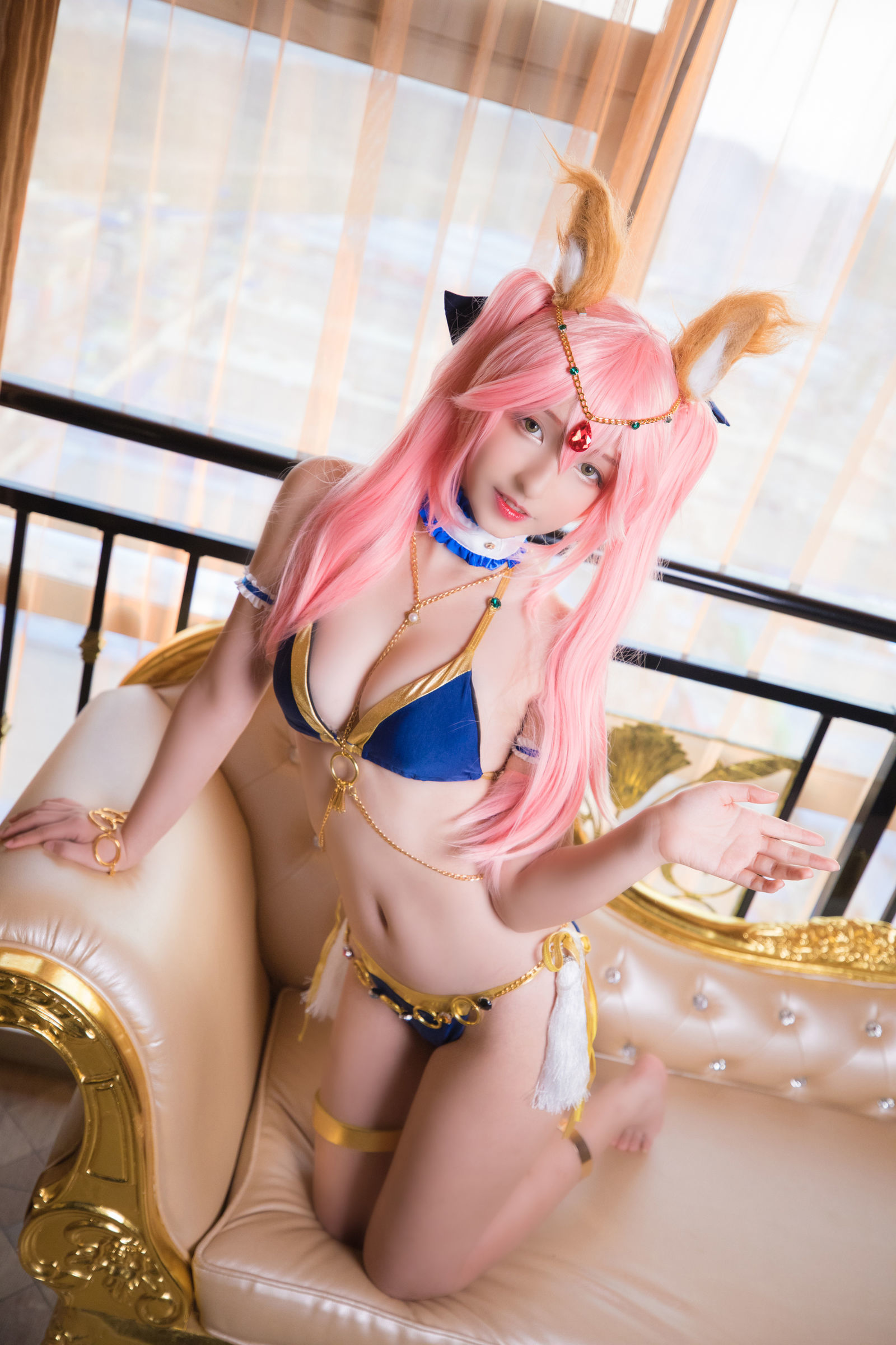 [萝莉COS] 神楽板真冬 玉藻前舞娘《Mysterious Love》