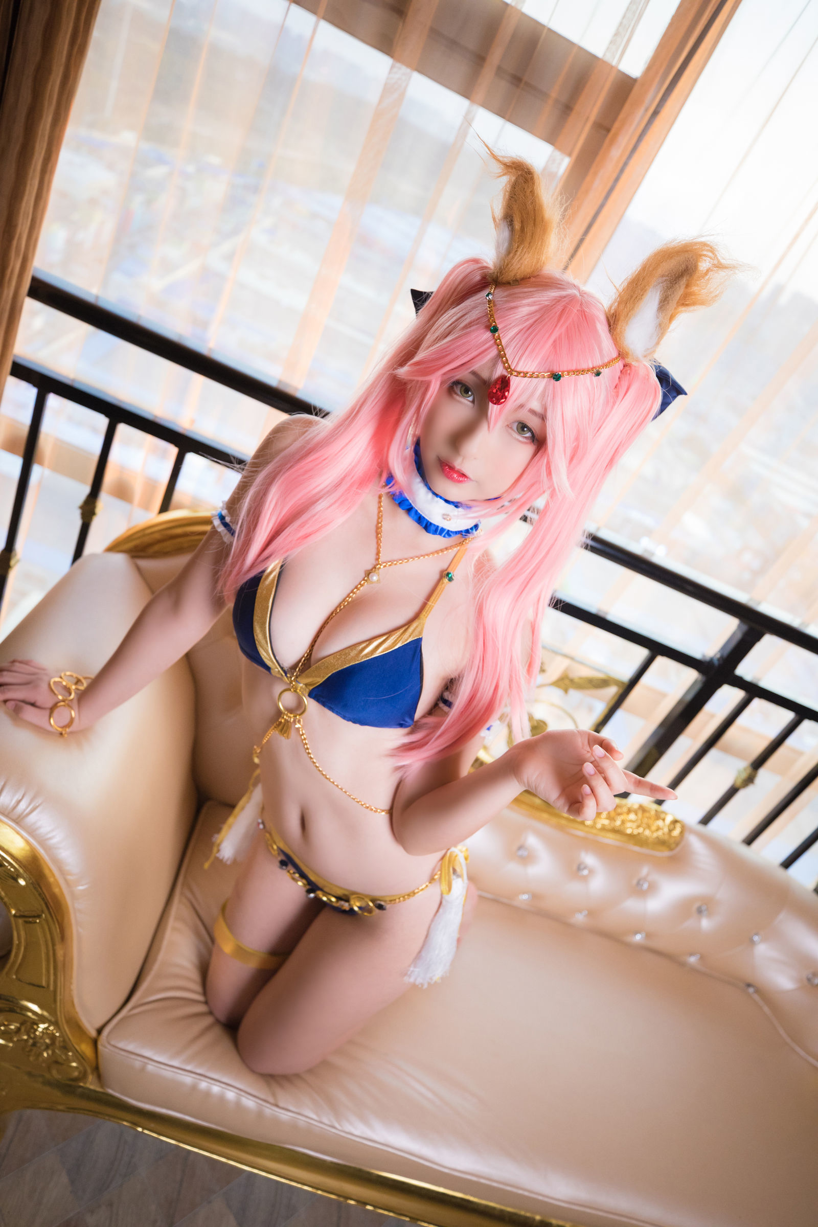 [萝莉COS] 神楽板真冬 玉藻前舞娘《Mysterious Love》