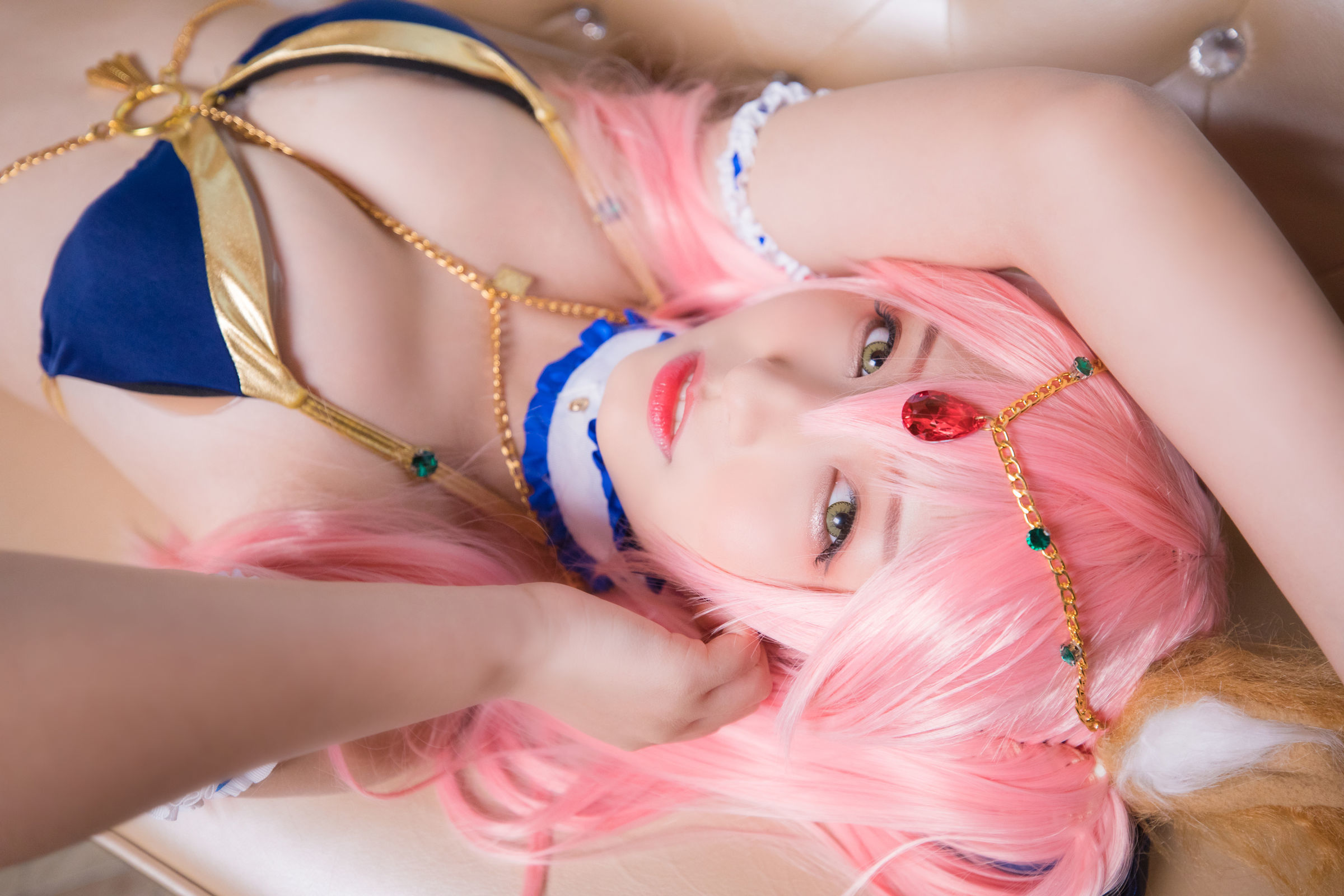 [萝莉COS] 神楽板真冬 玉藻前舞娘《Mysterious Love》