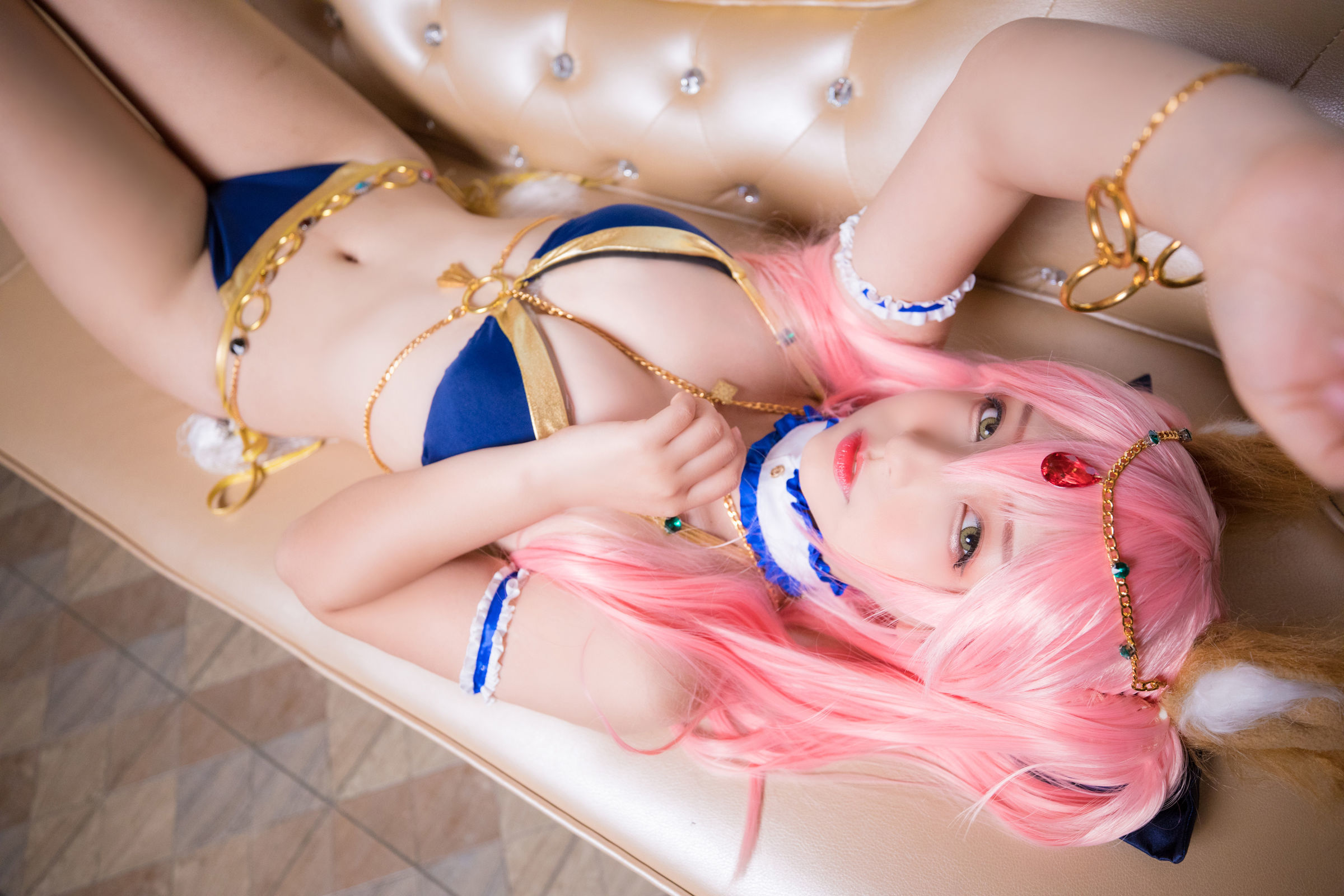 [萝莉COS] 神楽板真冬 玉藻前舞娘《Mysterious Love》