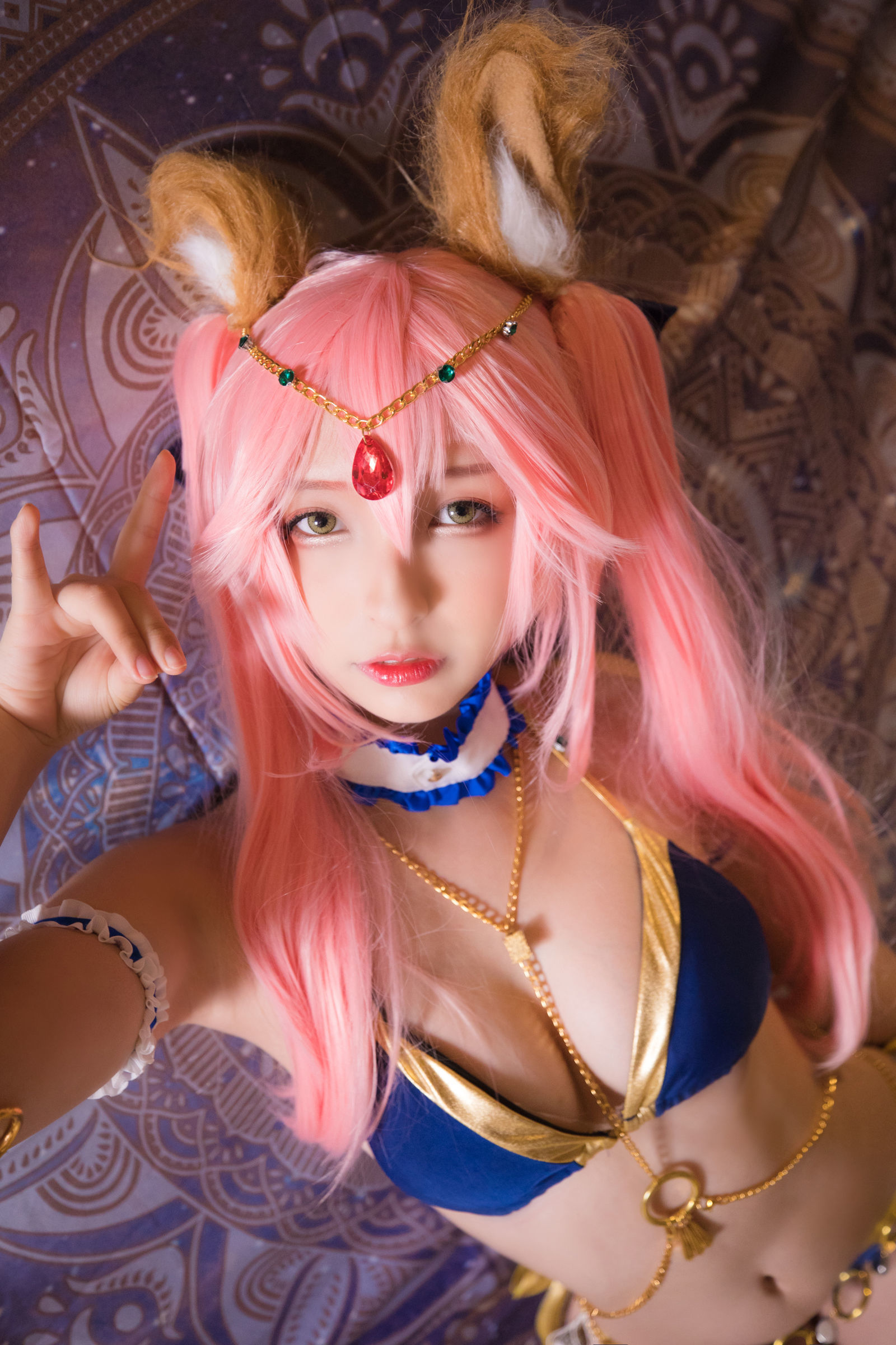 [萝莉COS] 神楽板真冬 玉藻前舞娘《Mysterious Love》