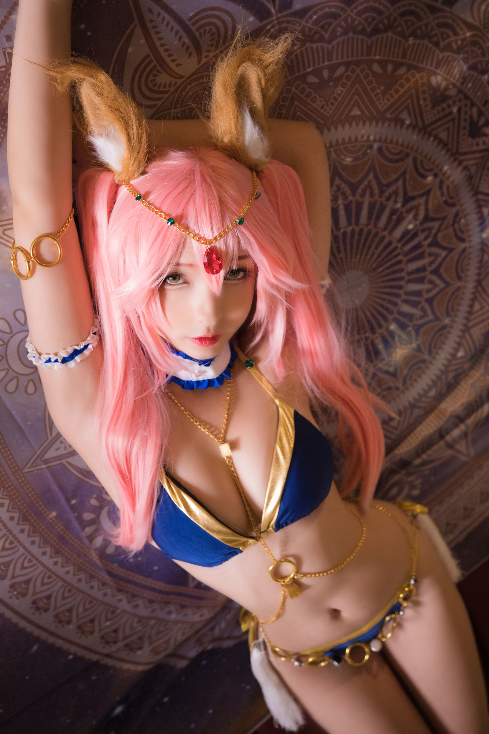 [萝莉COS] 神楽板真冬 玉藻前舞娘《Mysterious Love》