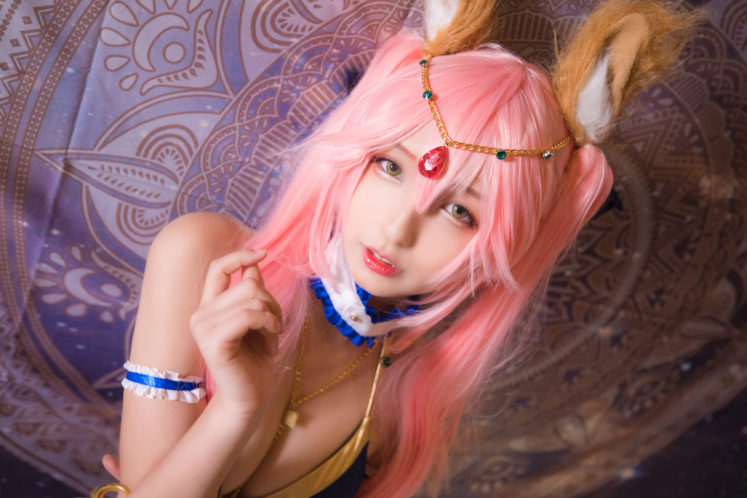 [萝莉COS] 神楽板真冬 玉藻前舞娘《Mysterious Love》