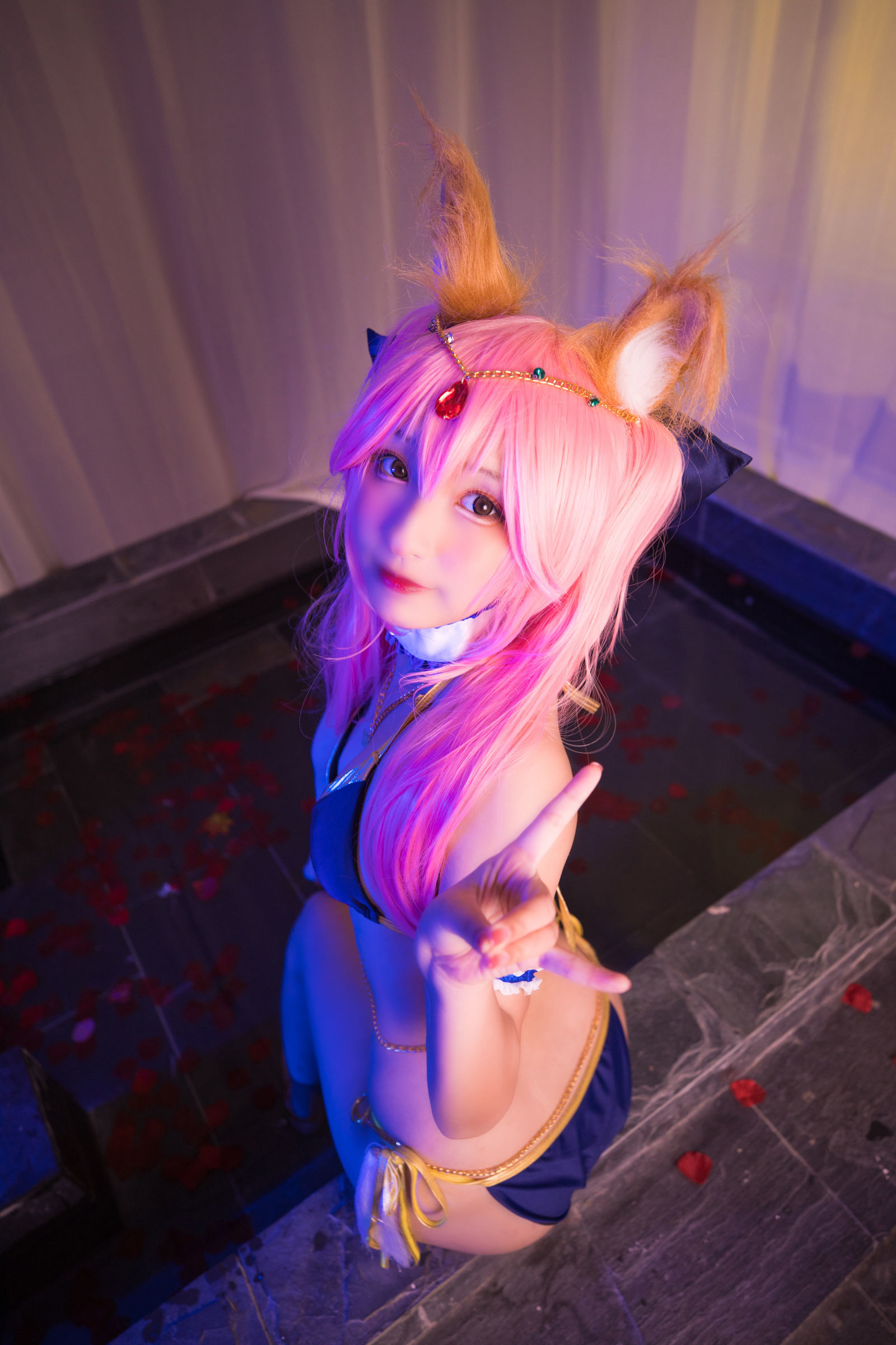 [萝莉COS] 神楽板真冬 玉藻前舞娘《Mysterious Love》