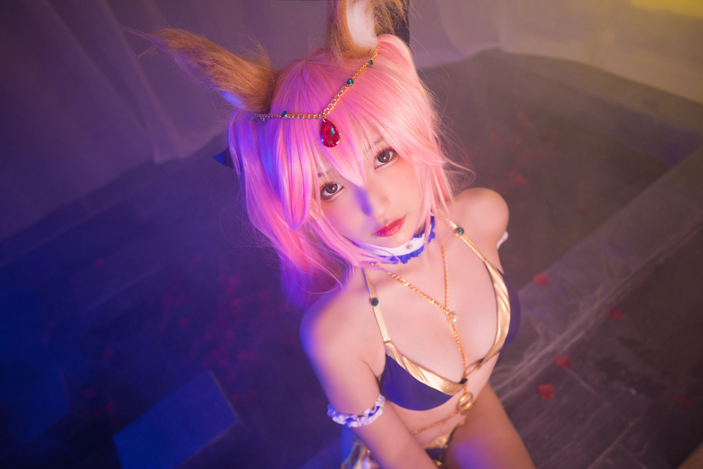 [萝莉COS] 神楽板真冬 玉藻前舞娘《Mysterious Love》
