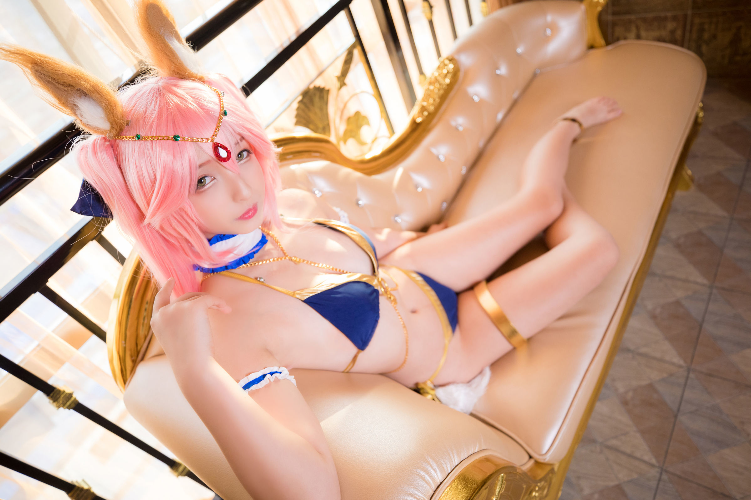 [萝莉COS] 神楽板真冬 玉藻前舞娘《Mysterious Love》