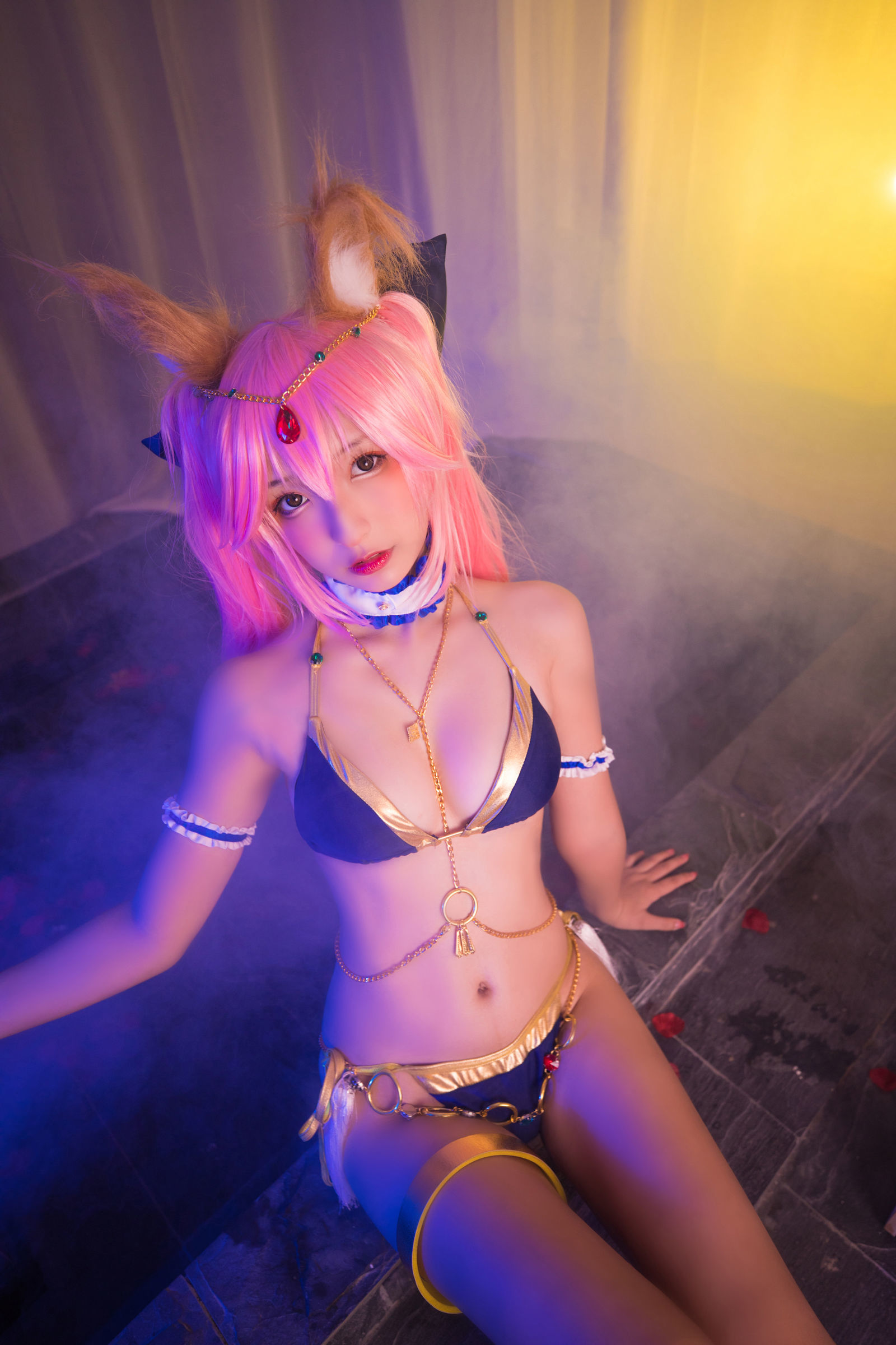 [萝莉COS] 神楽板真冬 玉藻前舞娘《Mysterious Love》