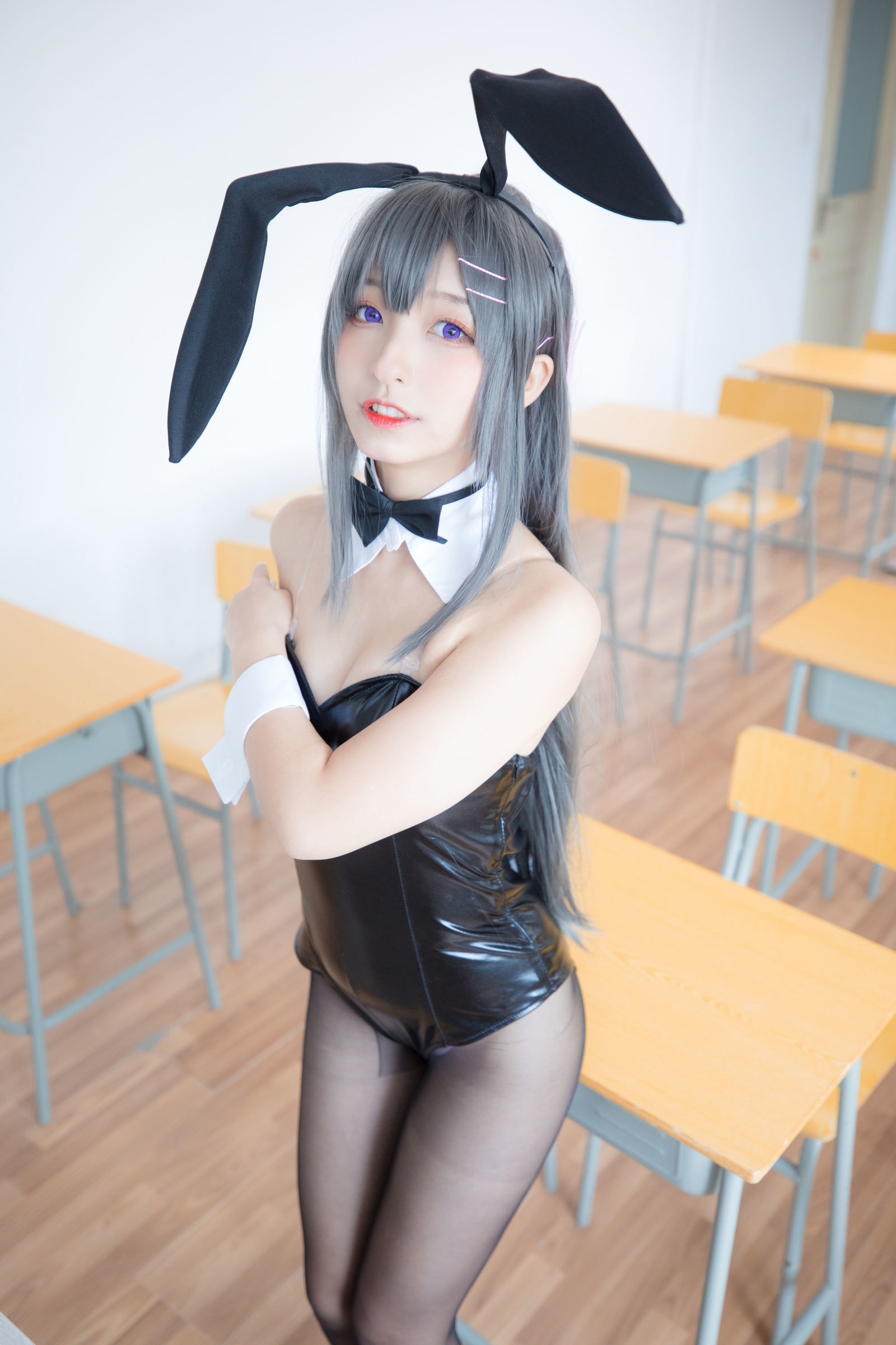 [萝莉COS] 神楽板真冬 樱岛麻衣
