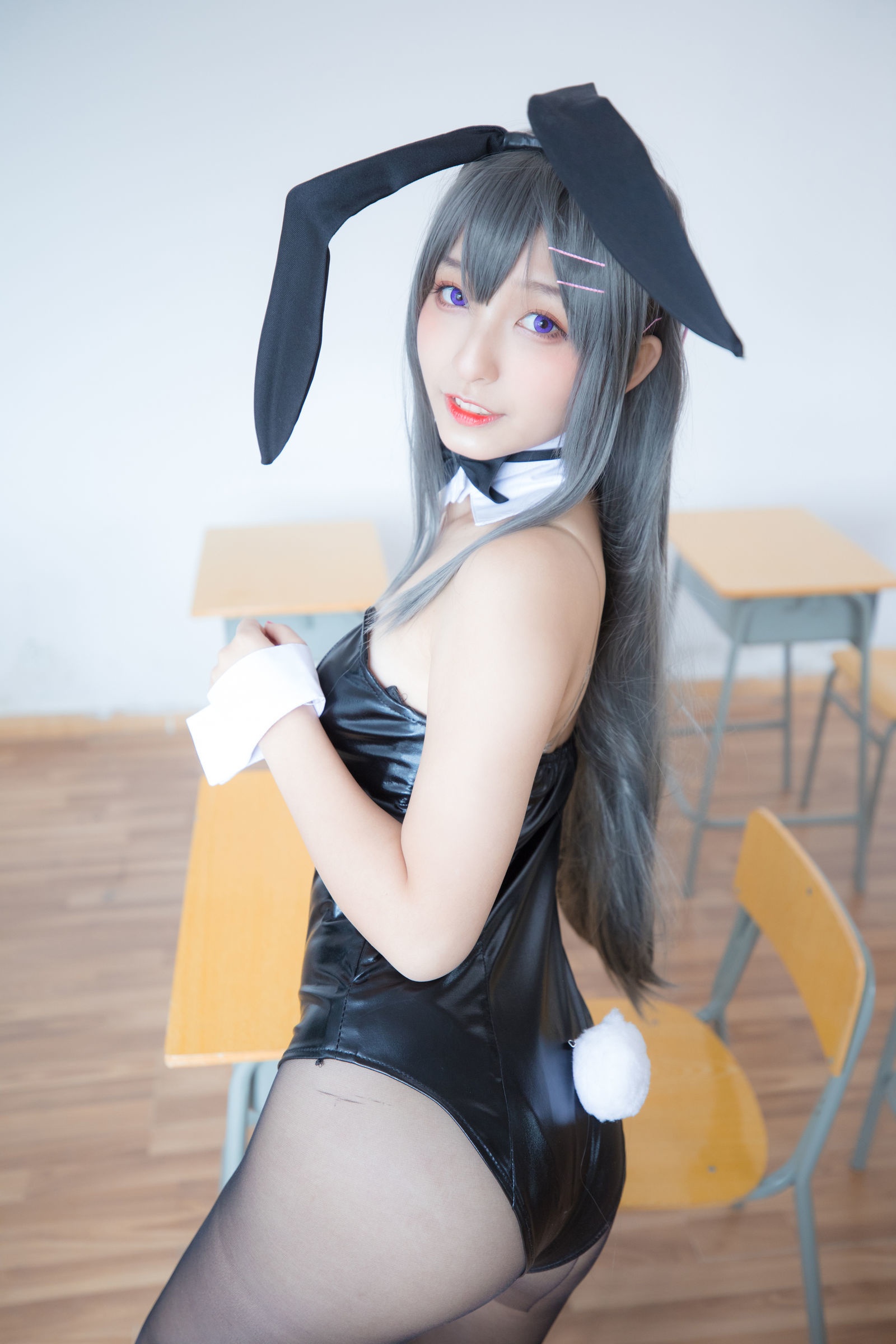 [萝莉COS] 神楽板真冬 樱岛麻衣