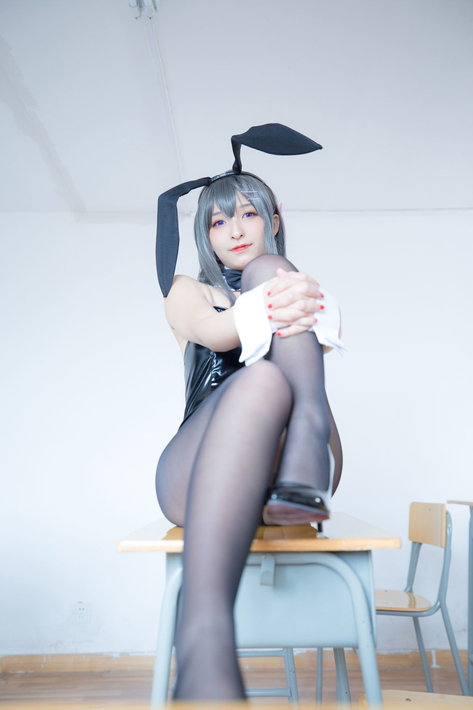 [萝莉COS] 神楽板真冬 樱岛麻衣