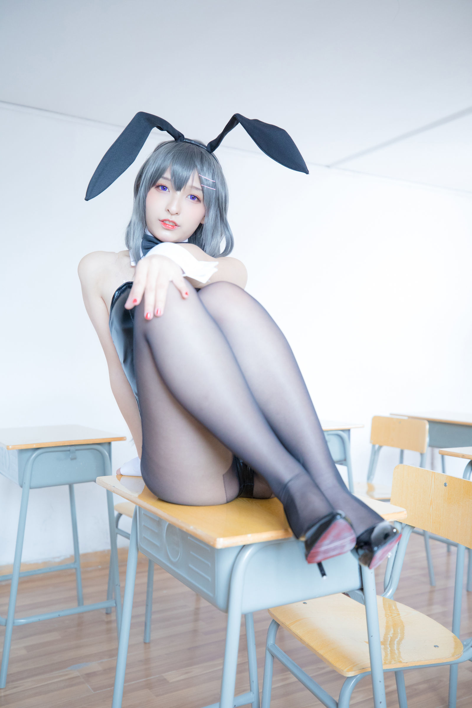 [萝莉COS] 神楽板真冬 樱岛麻衣