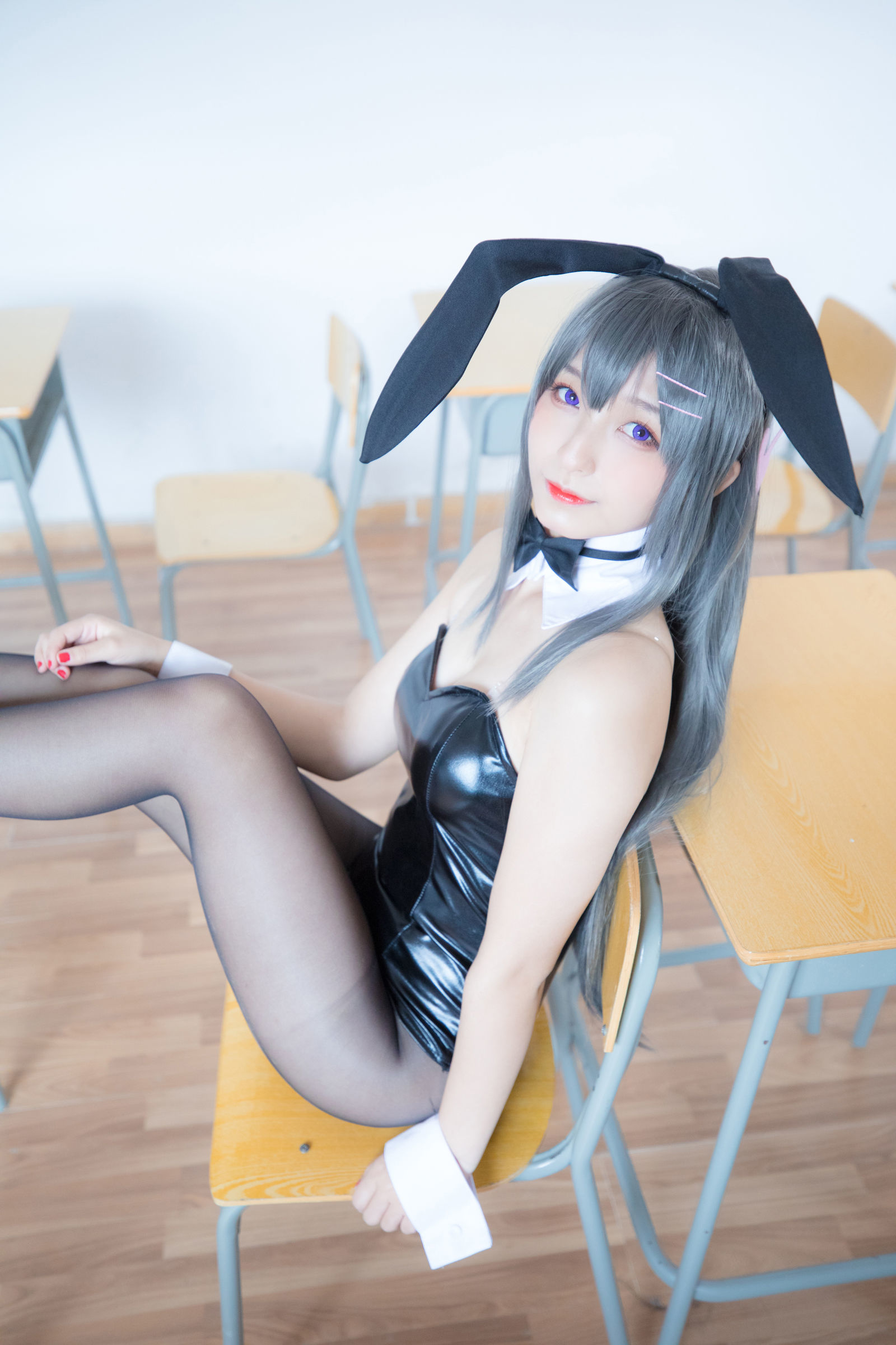 [萝莉COS] 神楽板真冬 樱岛麻衣