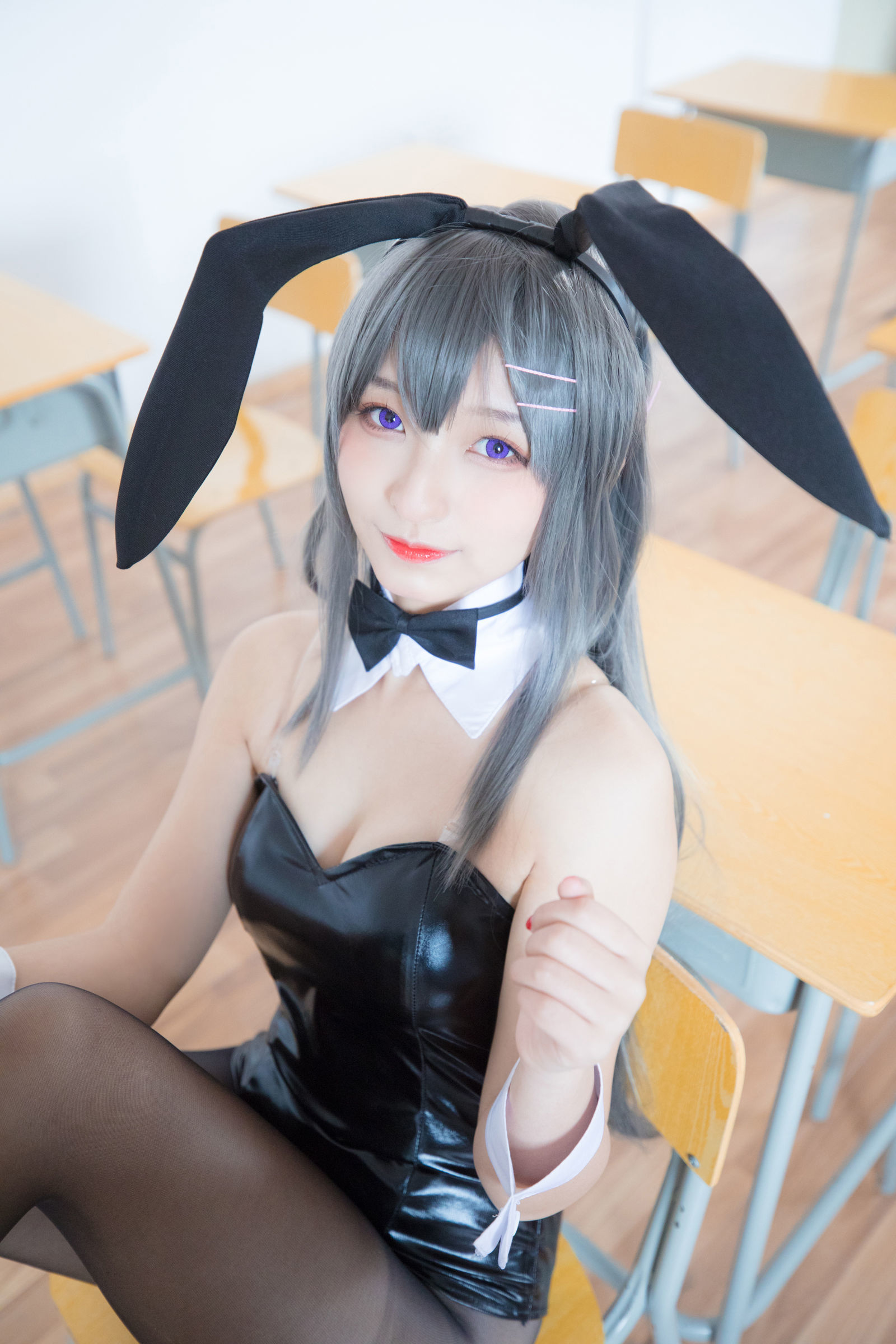 [萝莉COS] 神楽板真冬 樱岛麻衣