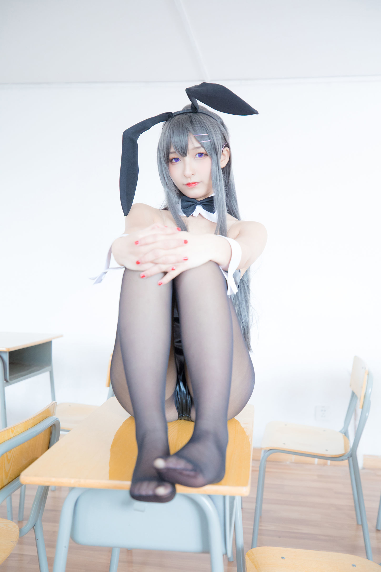[萝莉COS] 神楽板真冬 樱岛麻衣