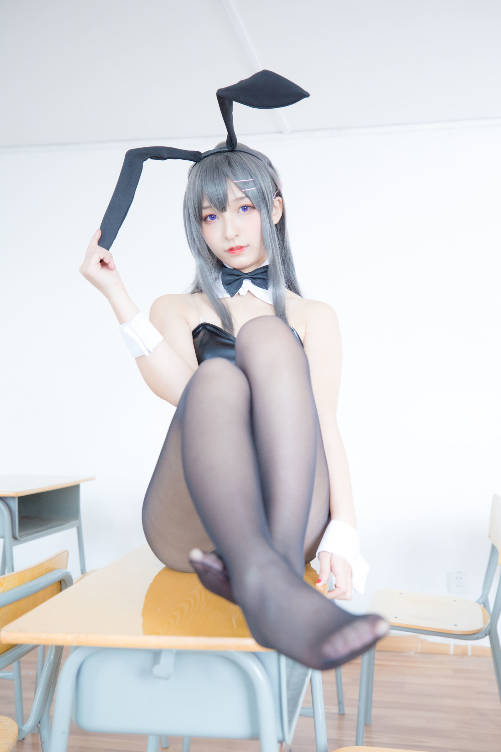 [萝莉COS] 神楽板真冬 樱岛麻衣