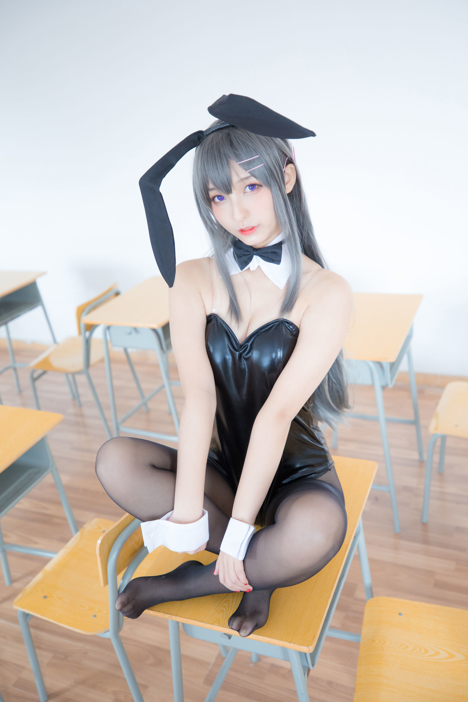 [萝莉COS] 神楽板真冬 樱岛麻衣