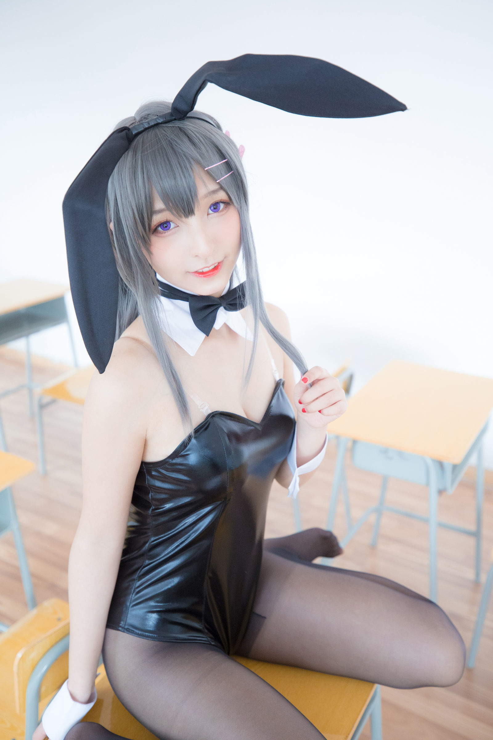 [萝莉COS] 神楽板真冬 樱岛麻衣
