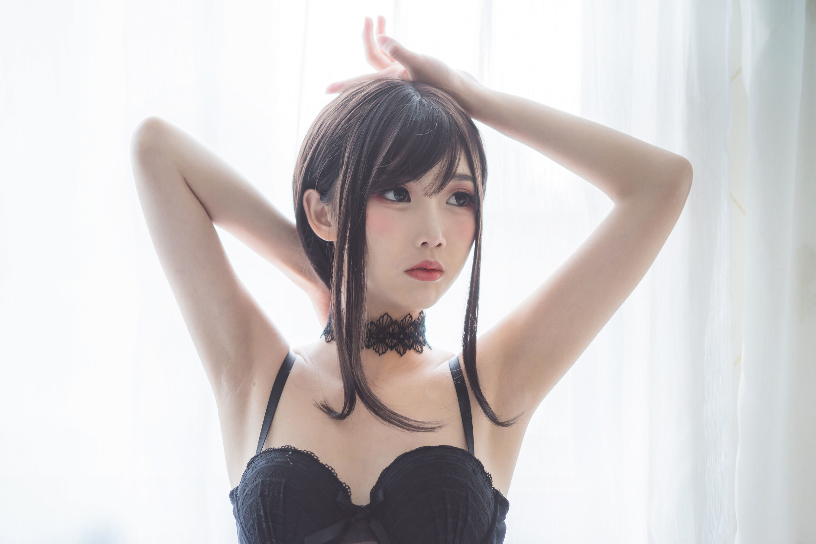 [萝莉COS] 面饼仙儿 - 脑内少女 黑色束衣