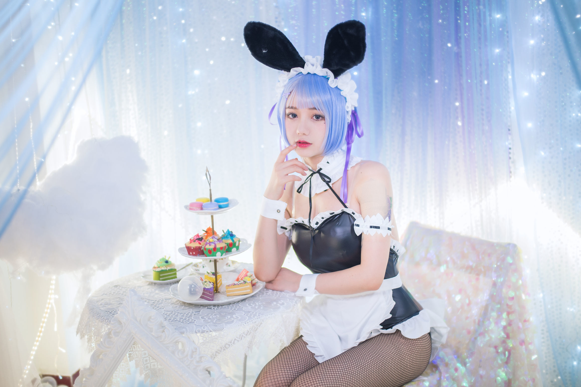 [萝莉COS] 洛丽塔大哥 - 蕾姆兔女郎