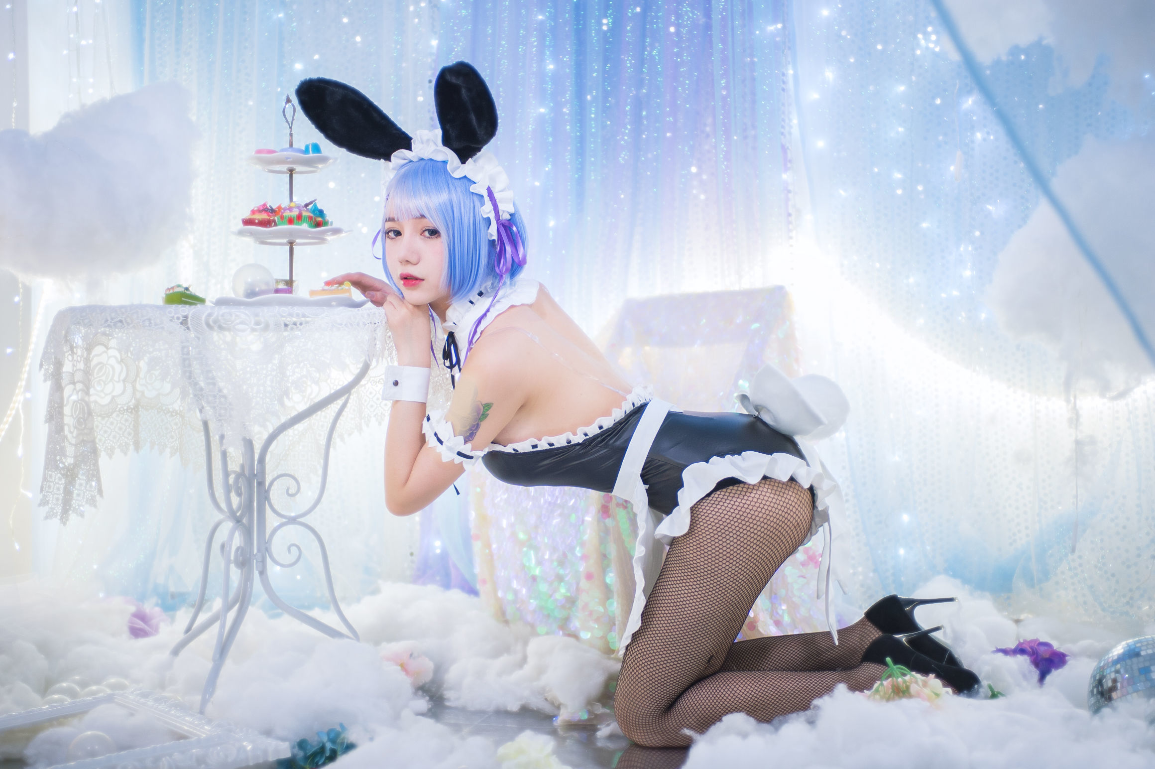 [萝莉COS] 洛丽塔大哥 - 蕾姆兔女郎