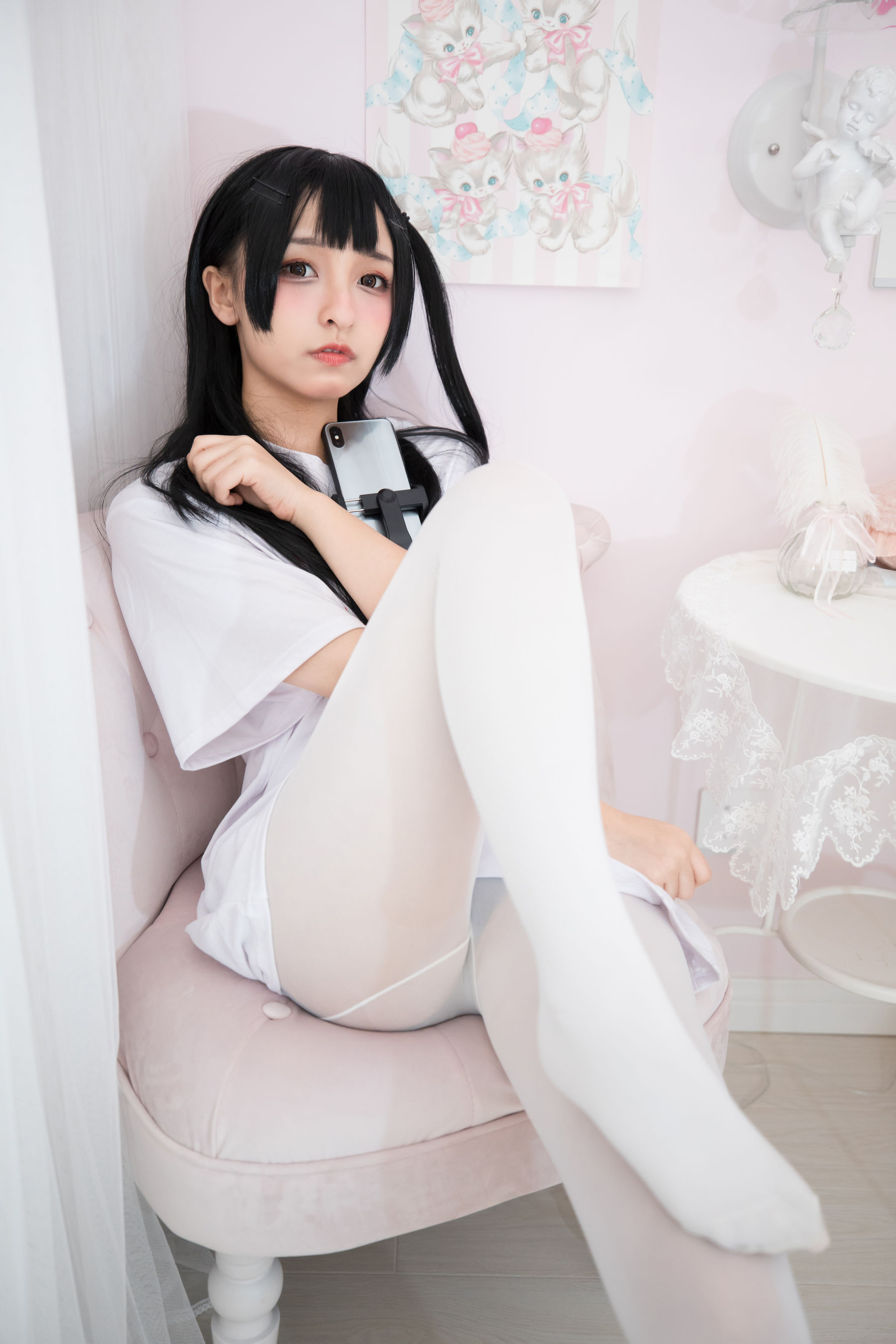[萝莉COS] 神楽坂真冬 魔法を使えないの日常