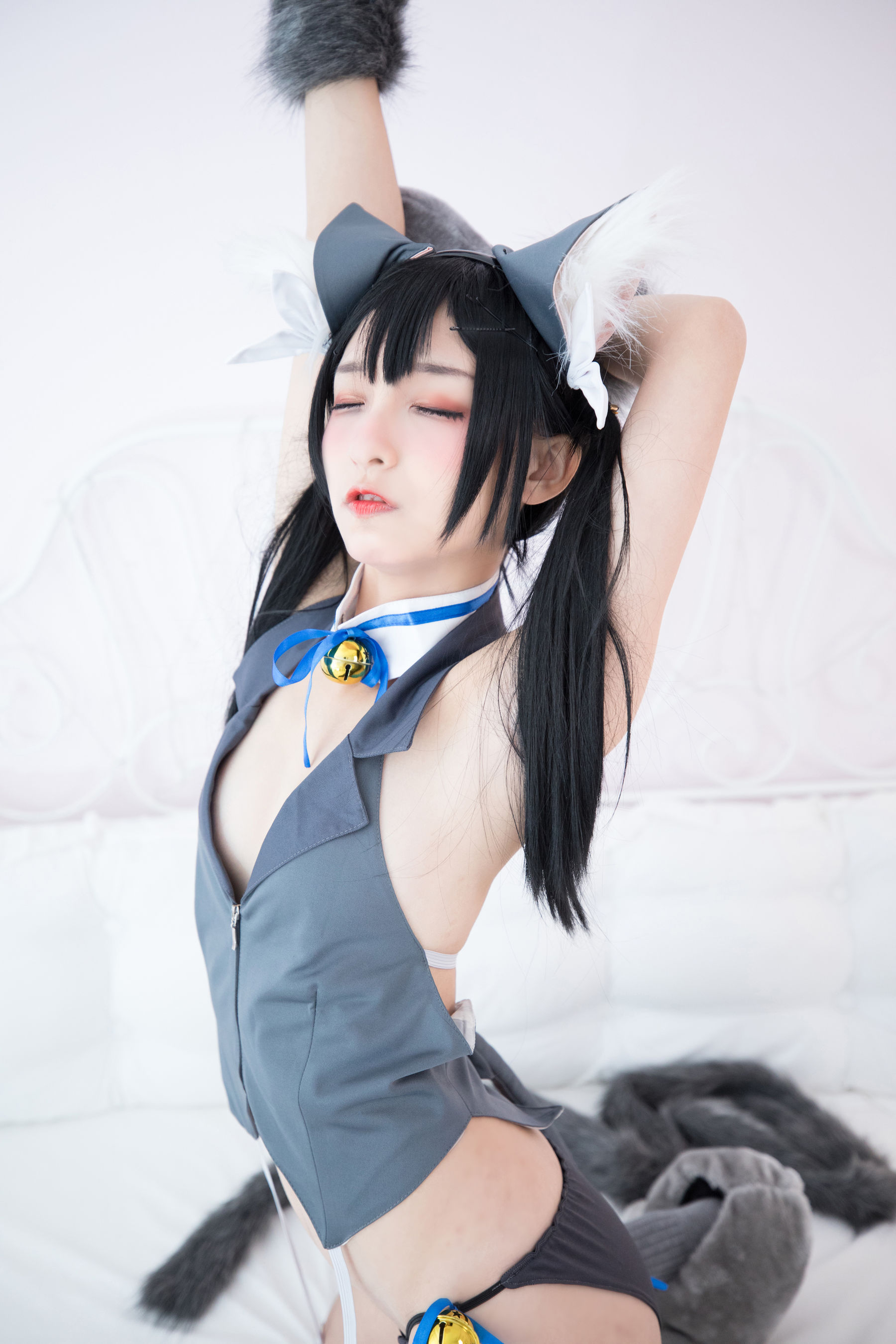 [萝莉COS] 神楽坂真冬 魔法を使えないの日常