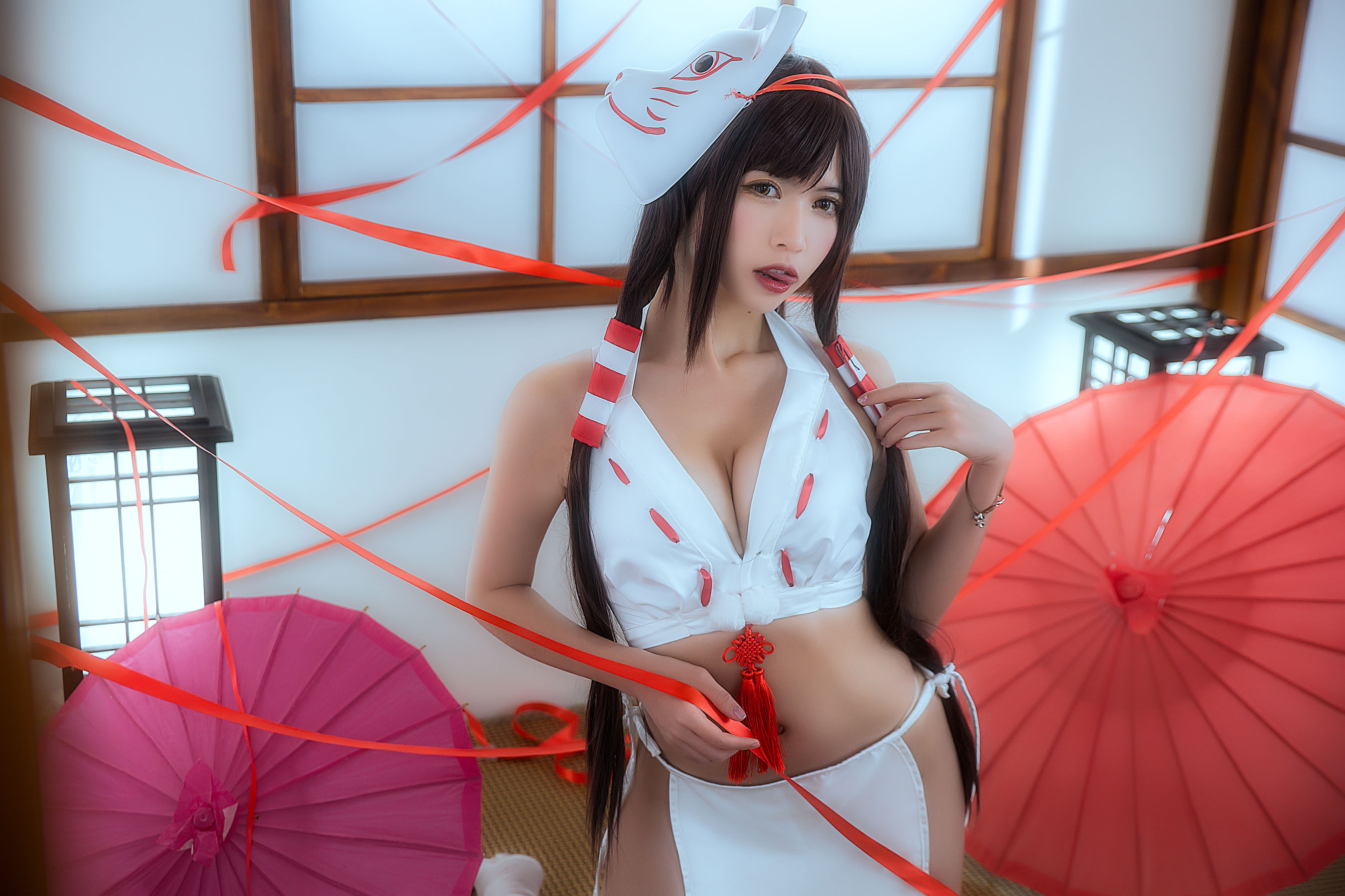 [萝莉COS] 鳗鱼霏儿 - 巫女