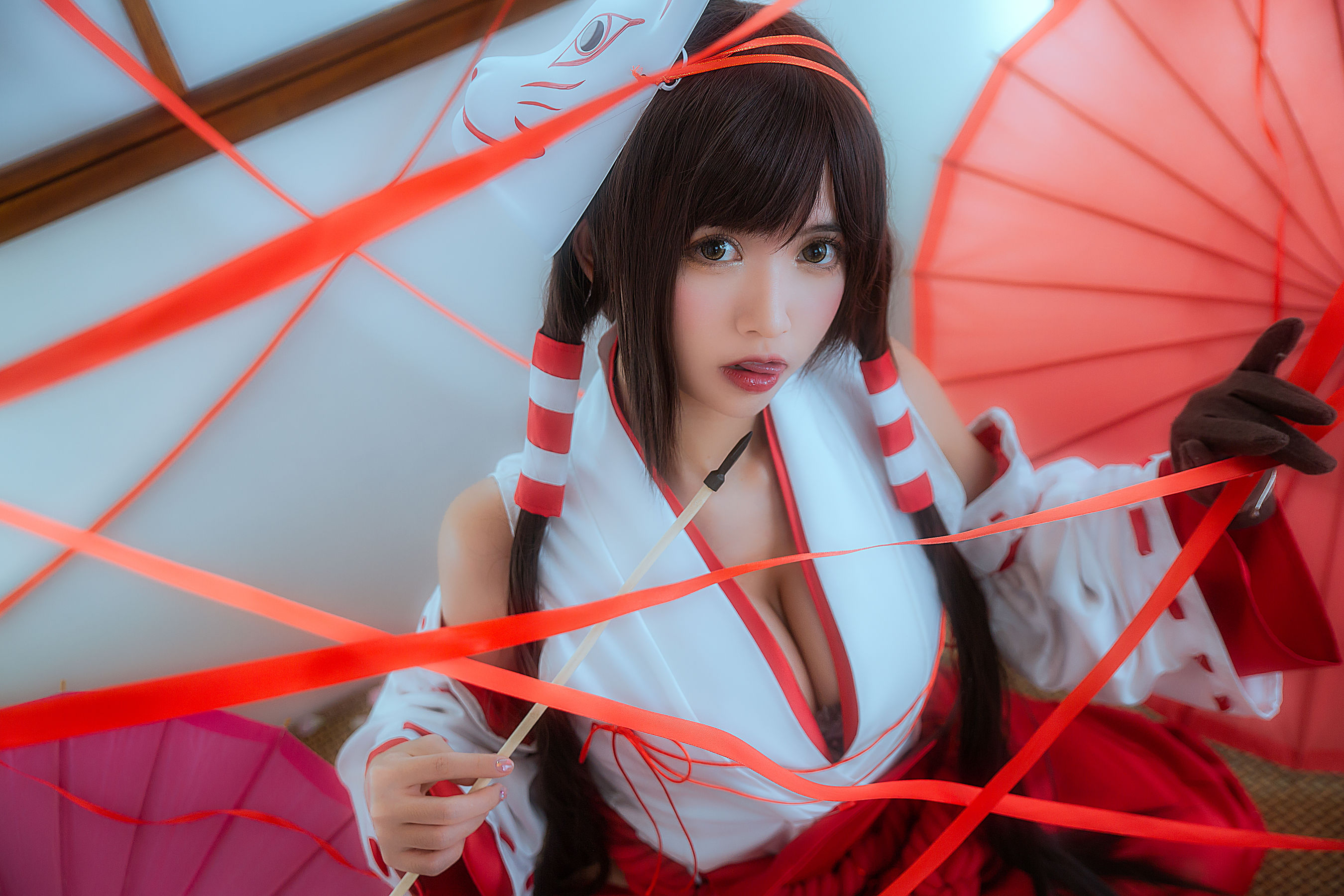 [萝莉COS] 鳗鱼霏儿 - 巫女