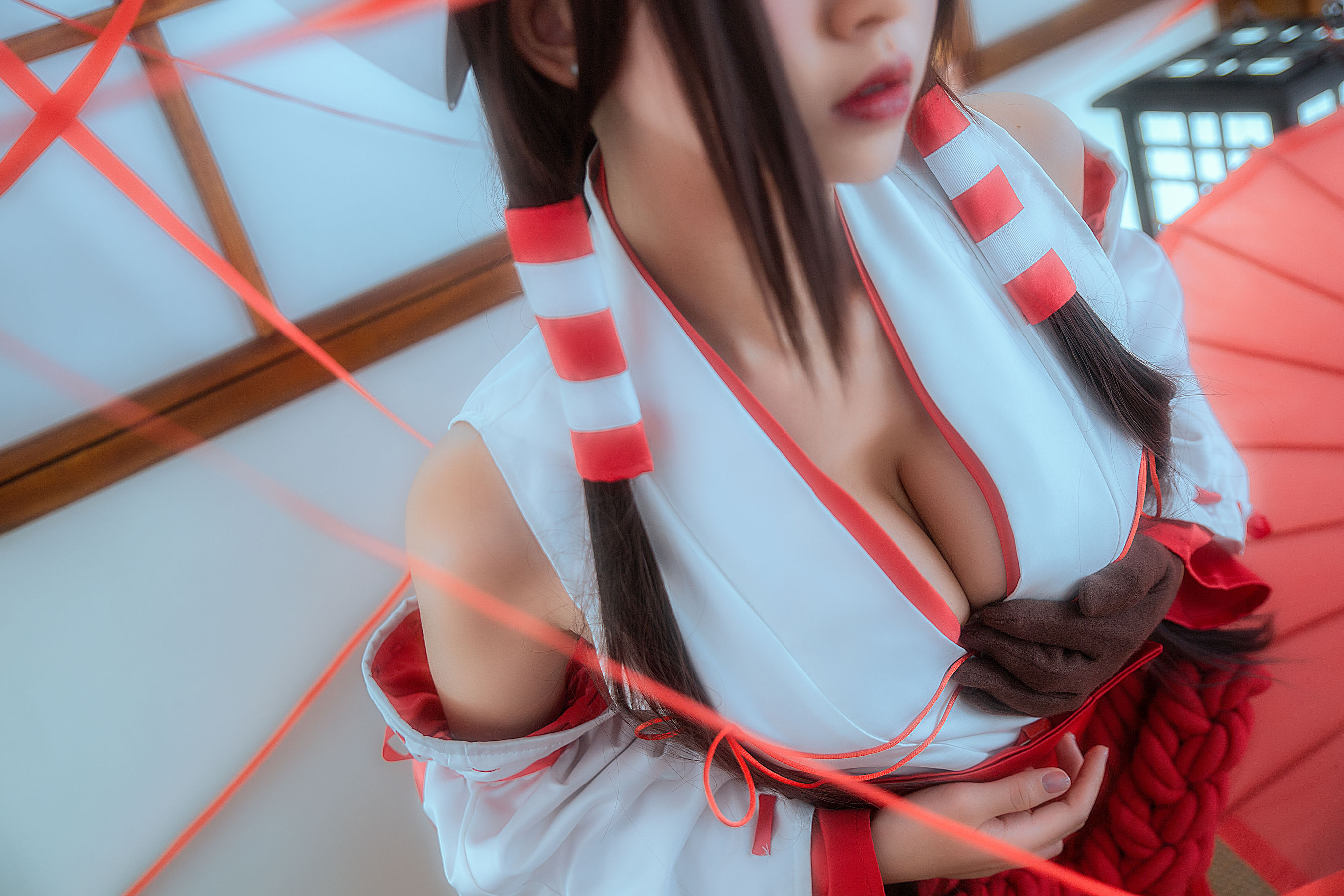 [萝莉COS] 鳗鱼霏儿 - 巫女