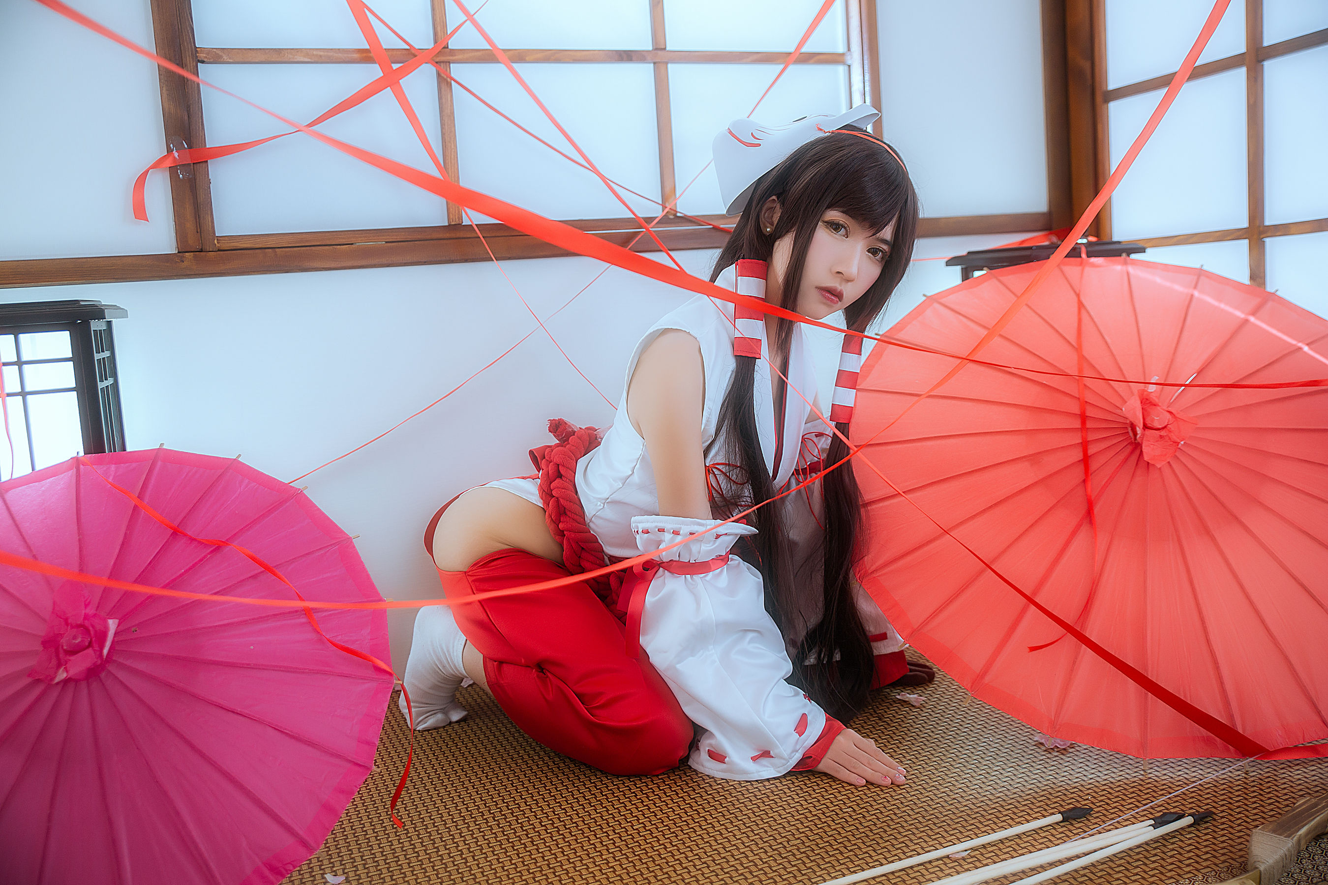 [萝莉COS] 鳗鱼霏儿 - 巫女