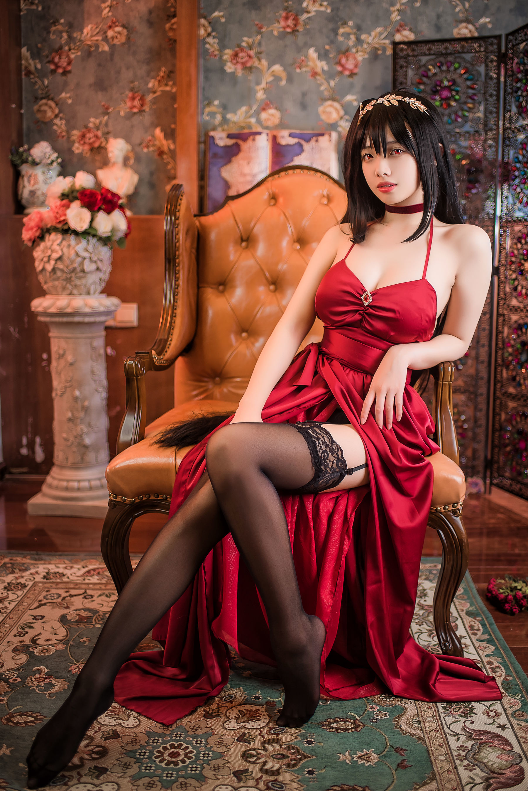 [萝莉COS] 雯妹 - 碧蓝航线大凤礼服