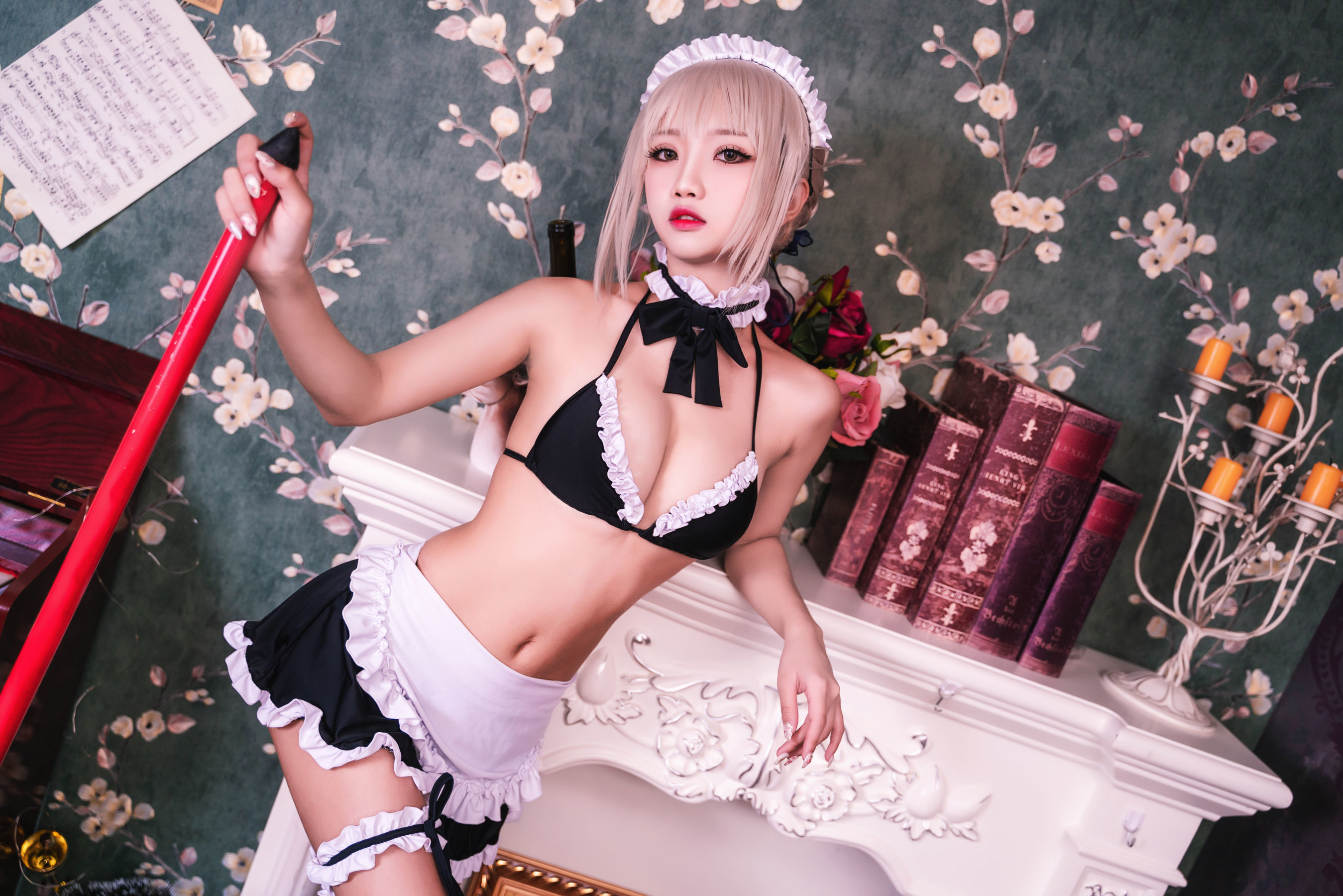 [萝莉COS] 鬼畜瑶 - 黑丝女仆