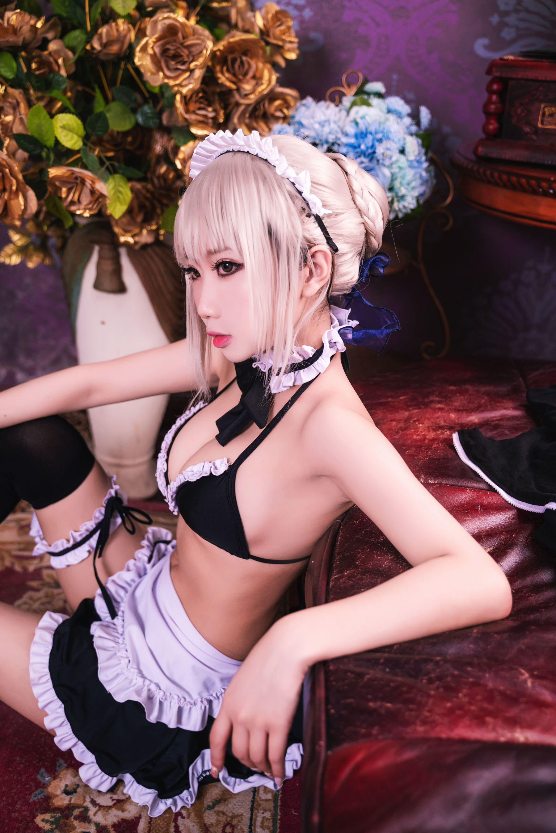 [萝莉COS] 鬼畜瑶 - 黑丝女仆