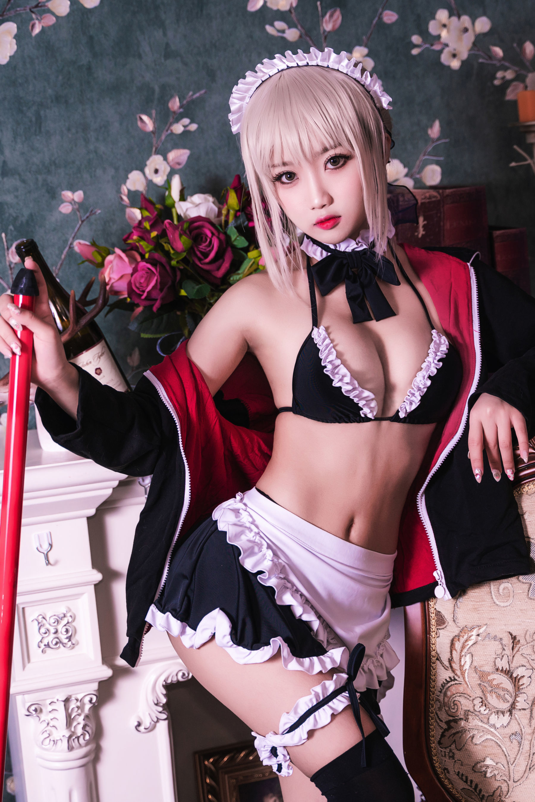 [萝莉COS] 鬼畜瑶 - 黑丝女仆