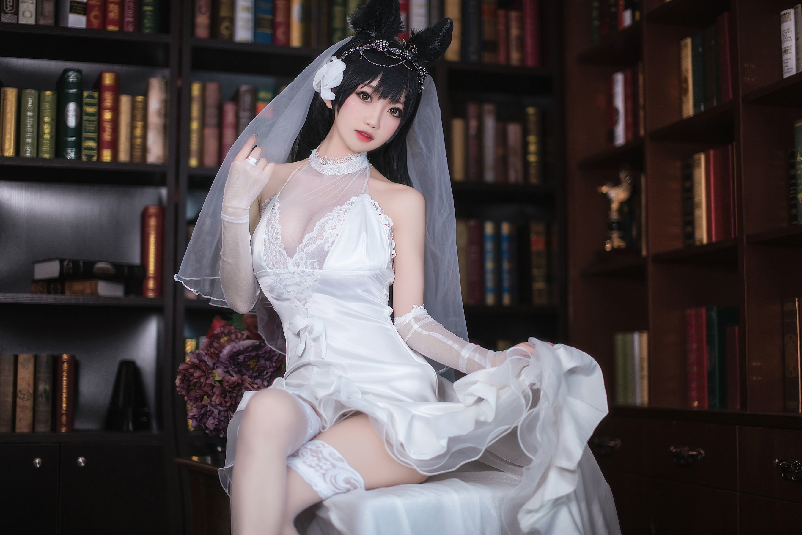 [萝莉COS] 鬼畜瑶 - 爱宕花嫁