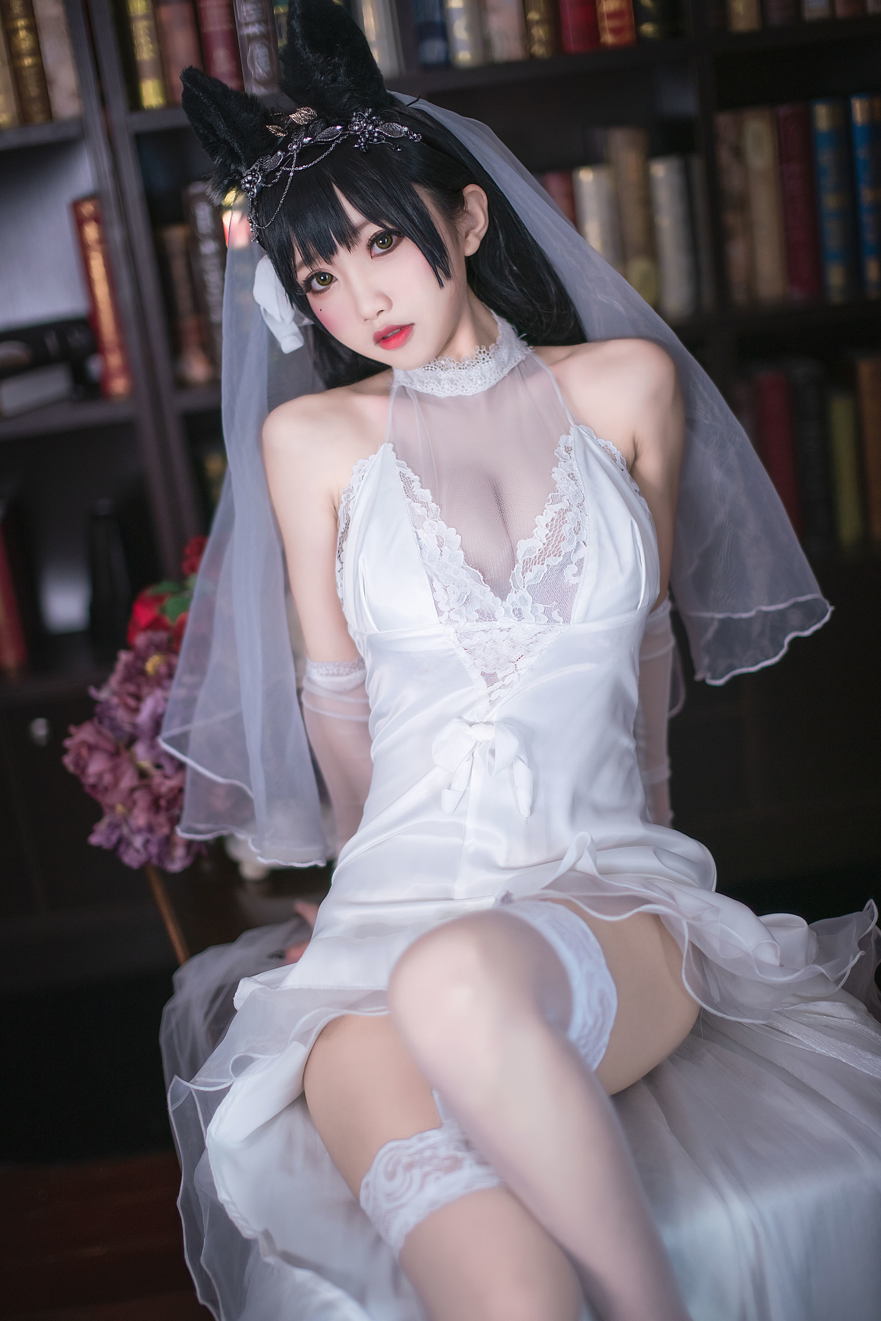 [萝莉COS] 鬼畜瑶 - 爱宕花嫁