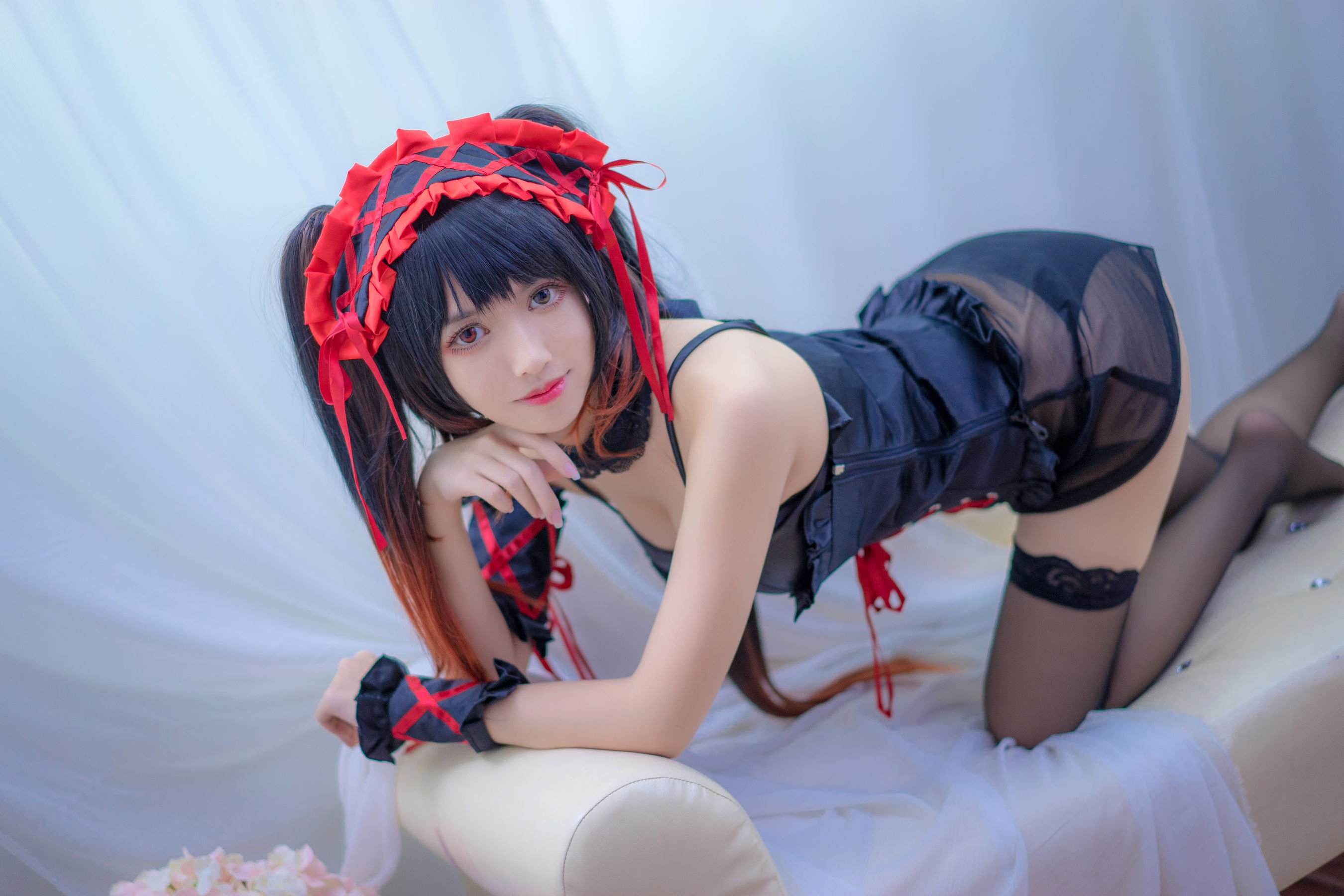 [萝莉COS] 鳗鱼霏儿 - 狂三系列 睡衣