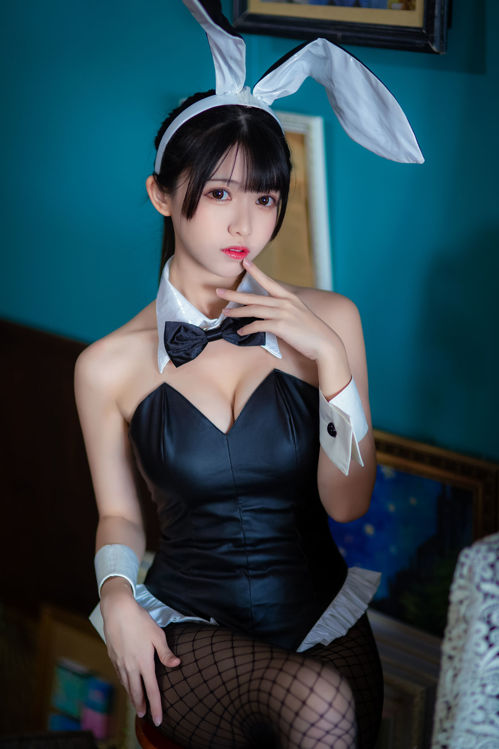 [萝莉COS] 鳗鱼霏儿 - 加藤惠 兔女郎