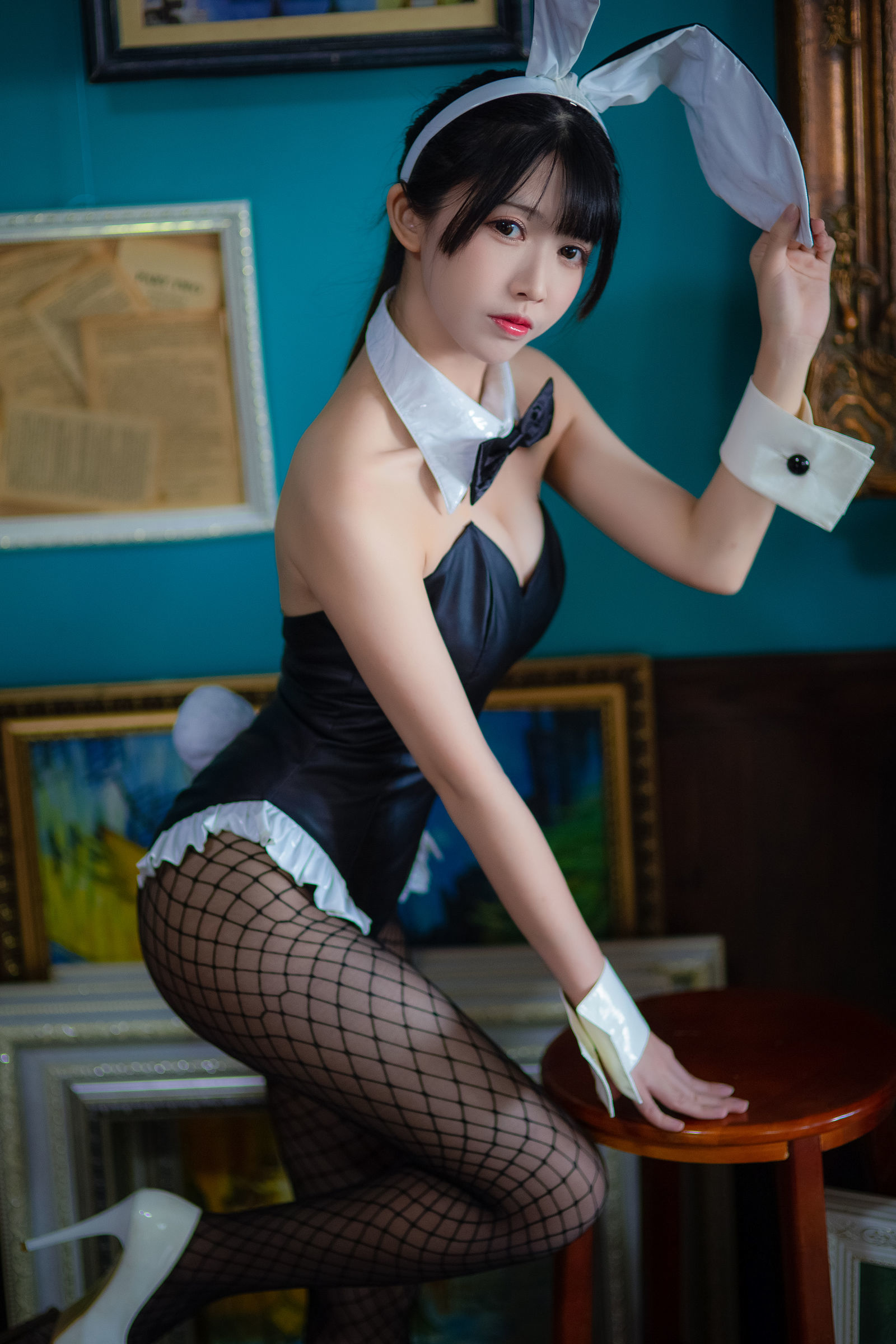 [萝莉COS] 鳗鱼霏儿 - 加藤惠 兔女郎