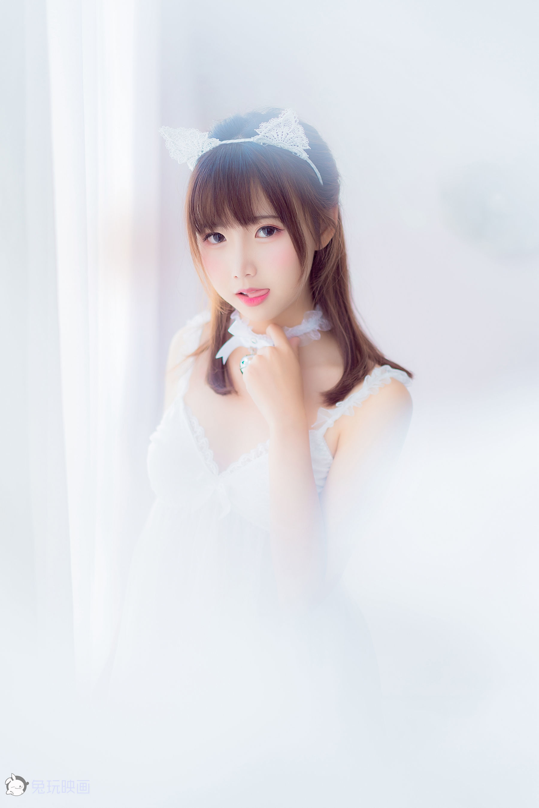 [萝莉COS] 面饼仙儿 - 吊带睡衣