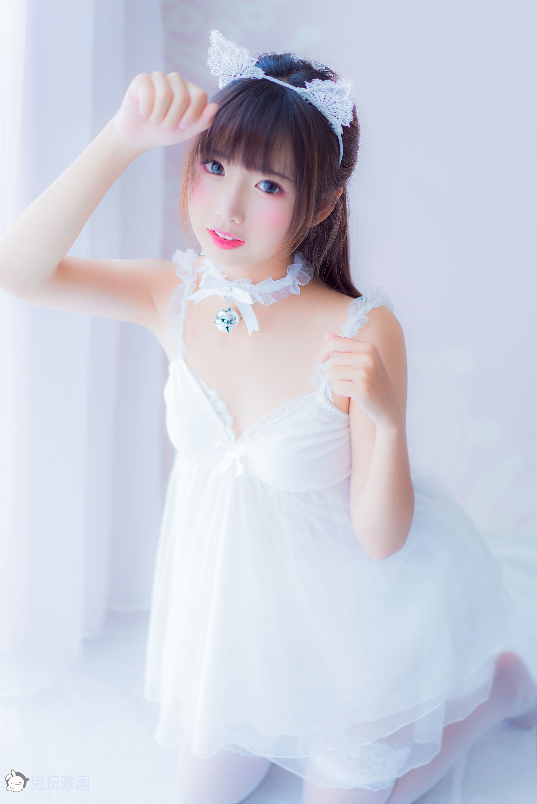 [萝莉COS] 面饼仙儿 - 吊带睡衣