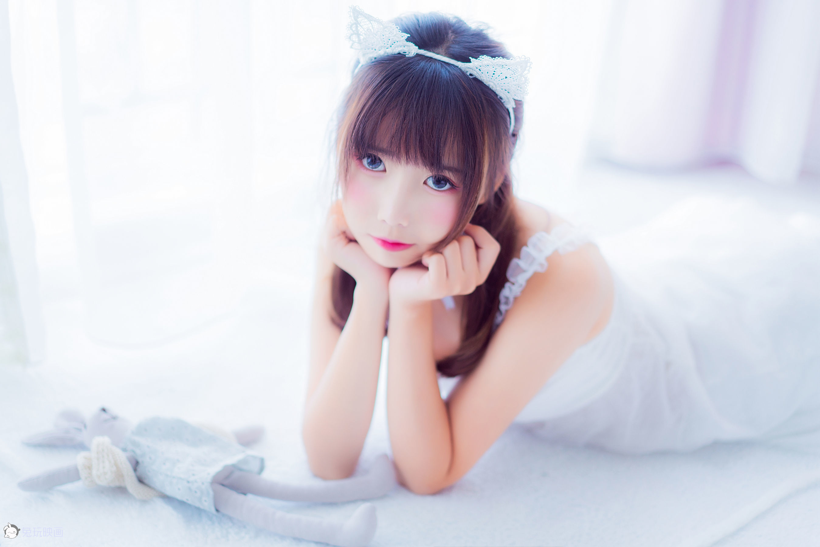 [萝莉COS] 面饼仙儿 - 吊带睡衣