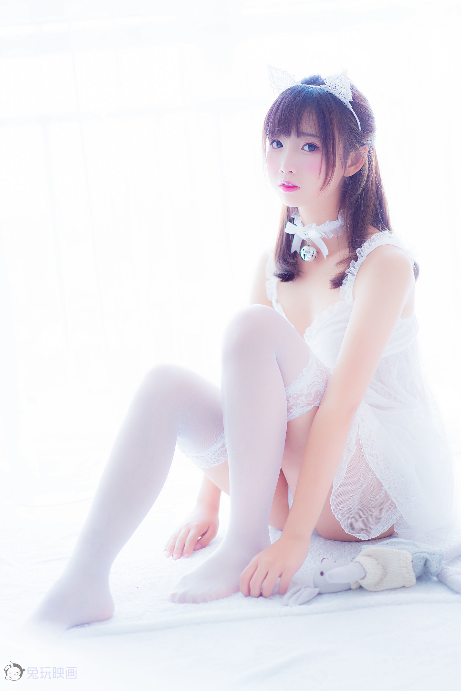 [萝莉COS] 面饼仙儿 - 吊带睡衣